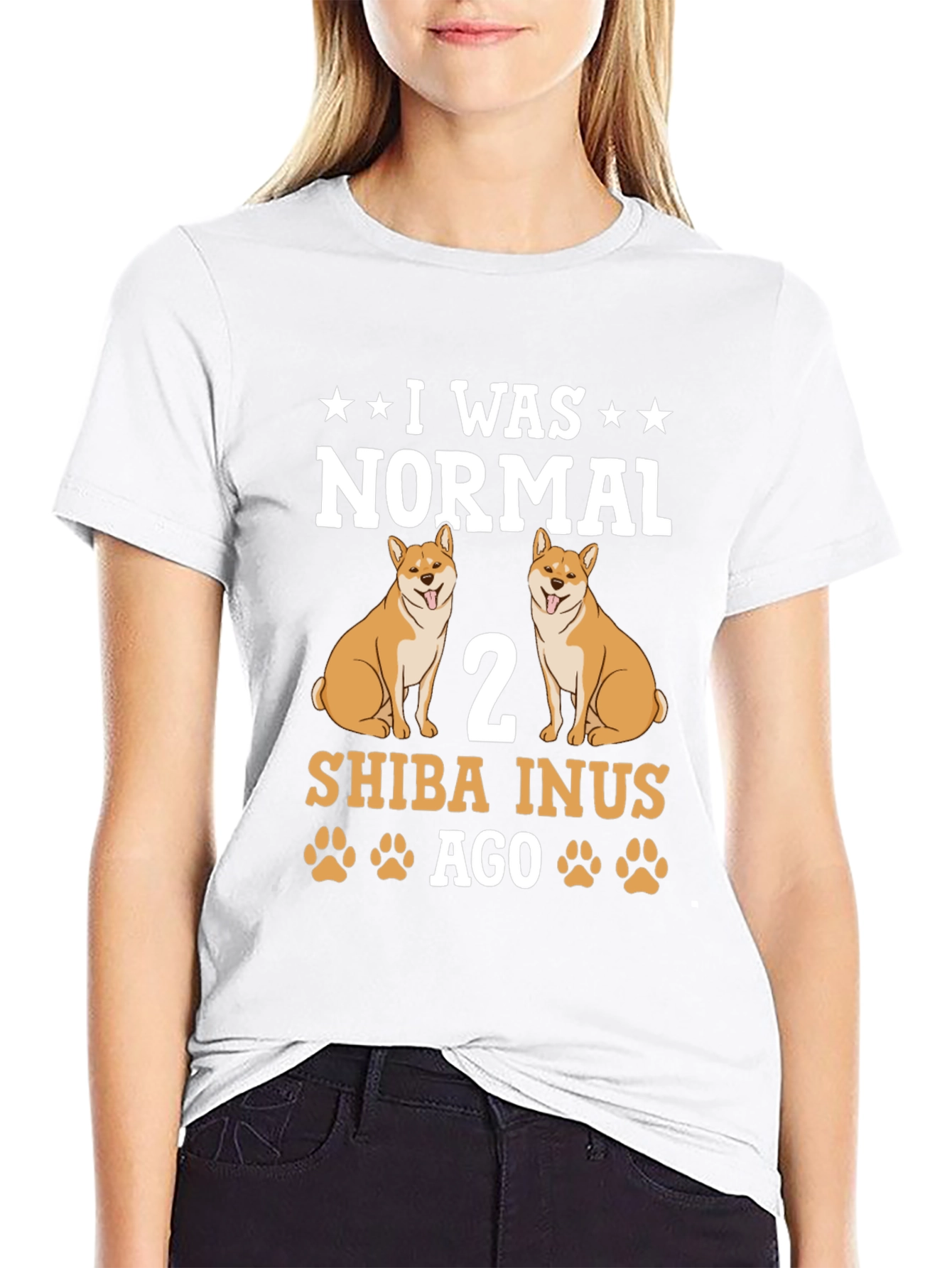I Was Normal 2 Shiba Inus Ago T-Shirt