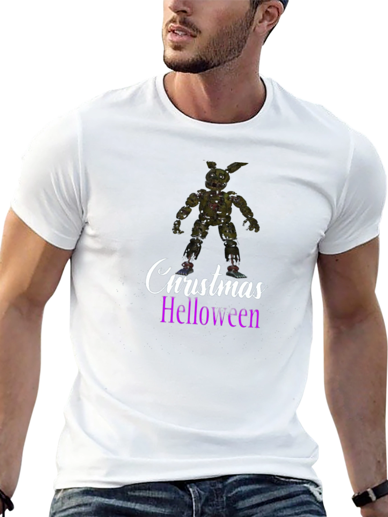 Christmas Helloween Graphic Tee