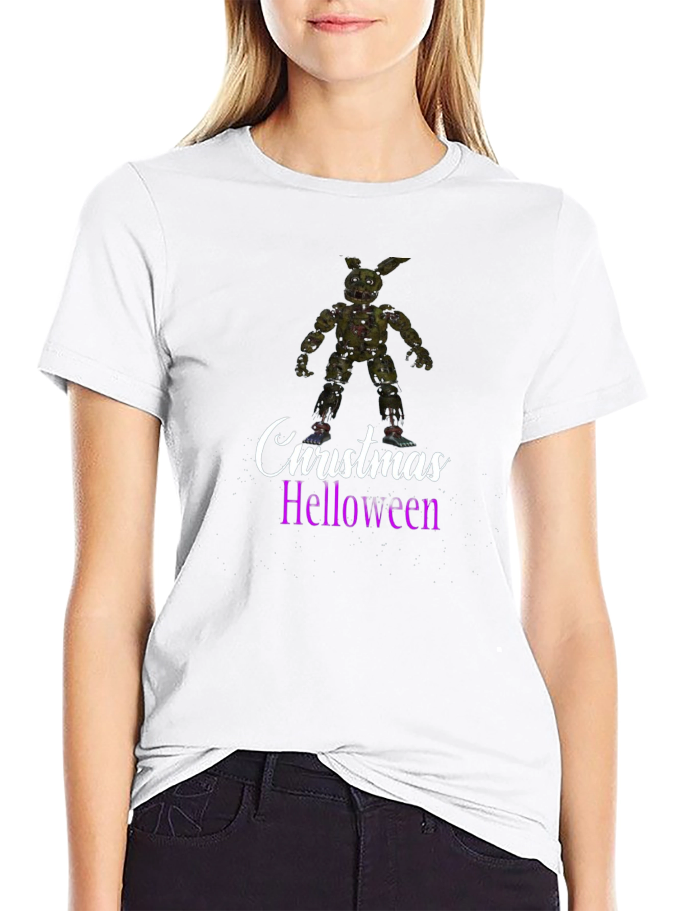 Christmas Helloween Graphic Tee