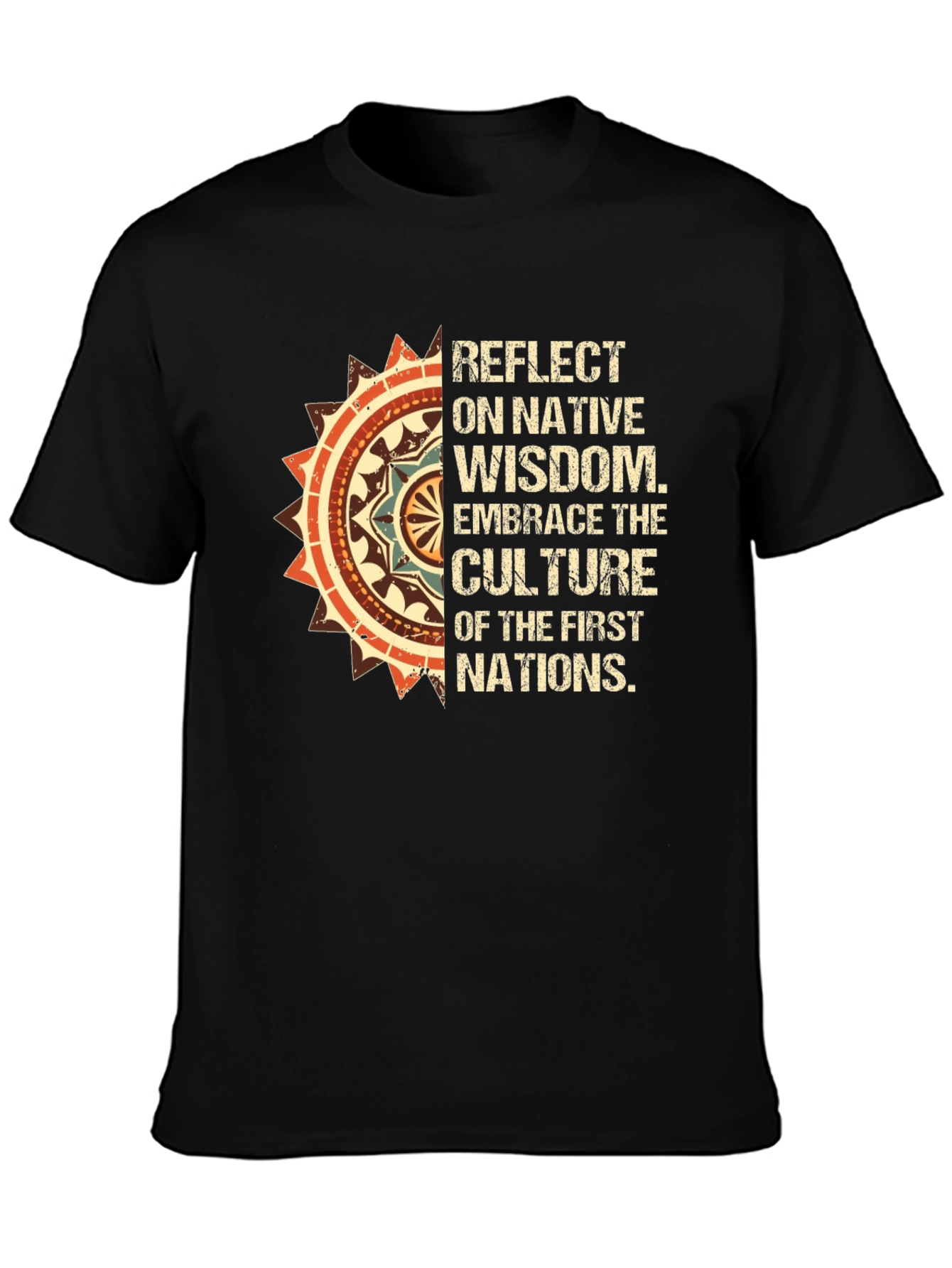 Native Wisdom Graphic T-Shirt