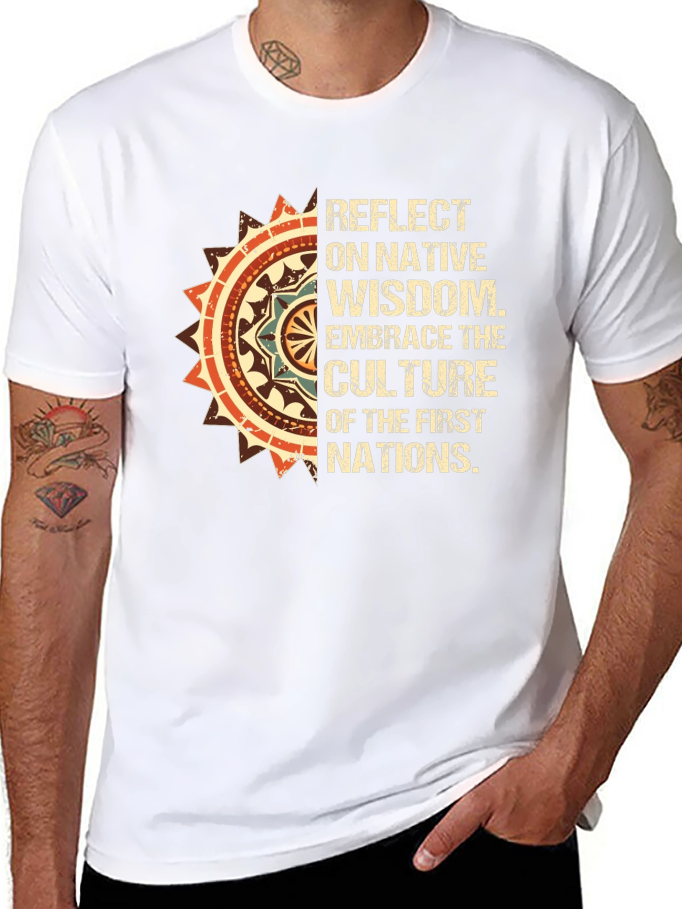Native Wisdom Graphic T-Shirt