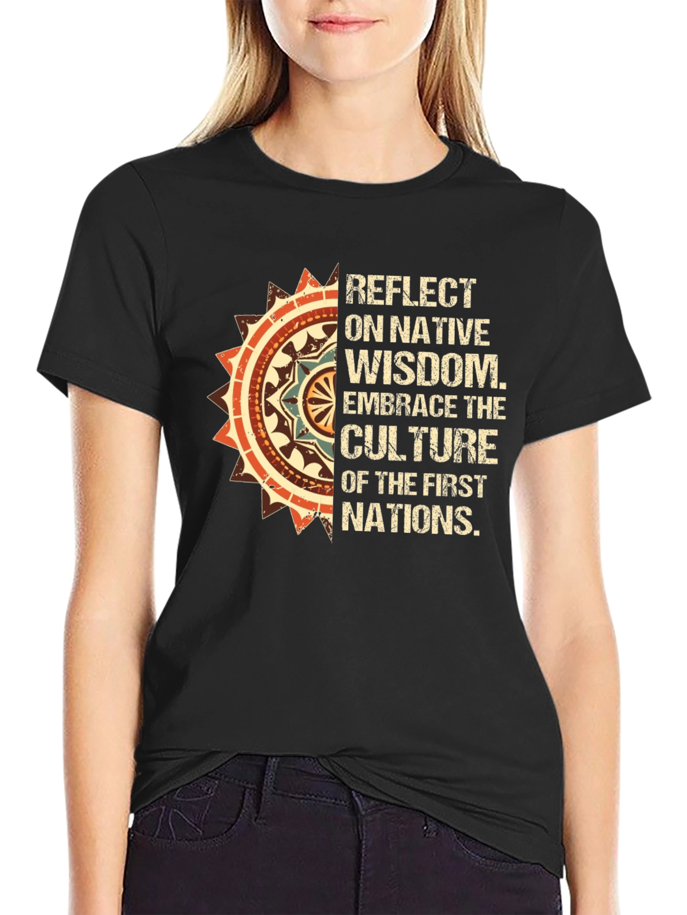 Native Wisdom Graphic T-Shirt