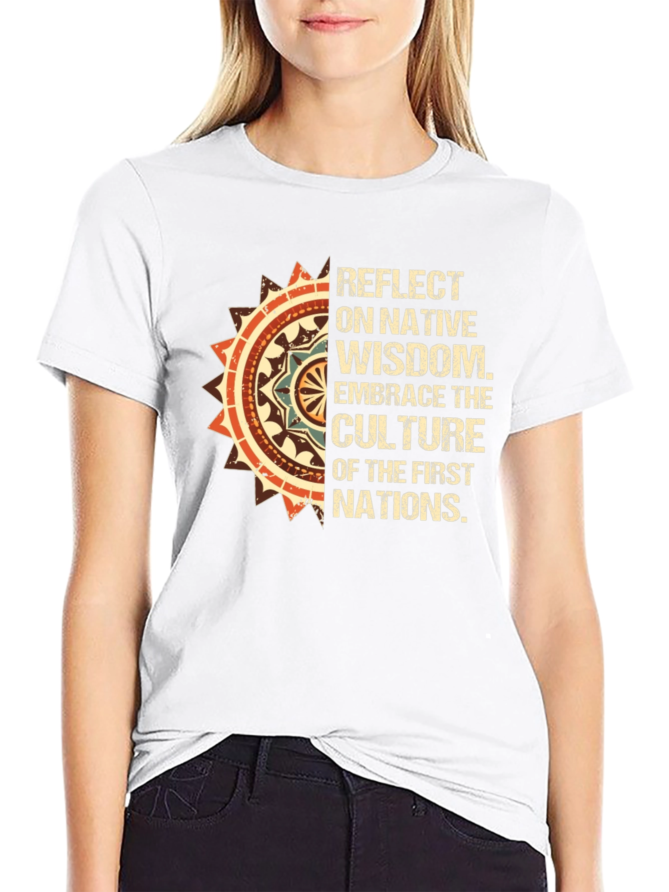 Native Wisdom Graphic T-Shirt