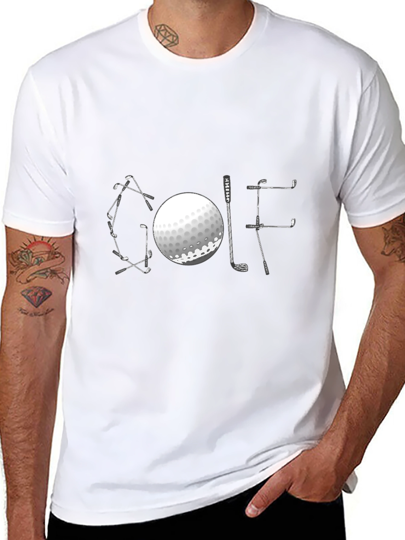 Golf Themed Graphic Tee