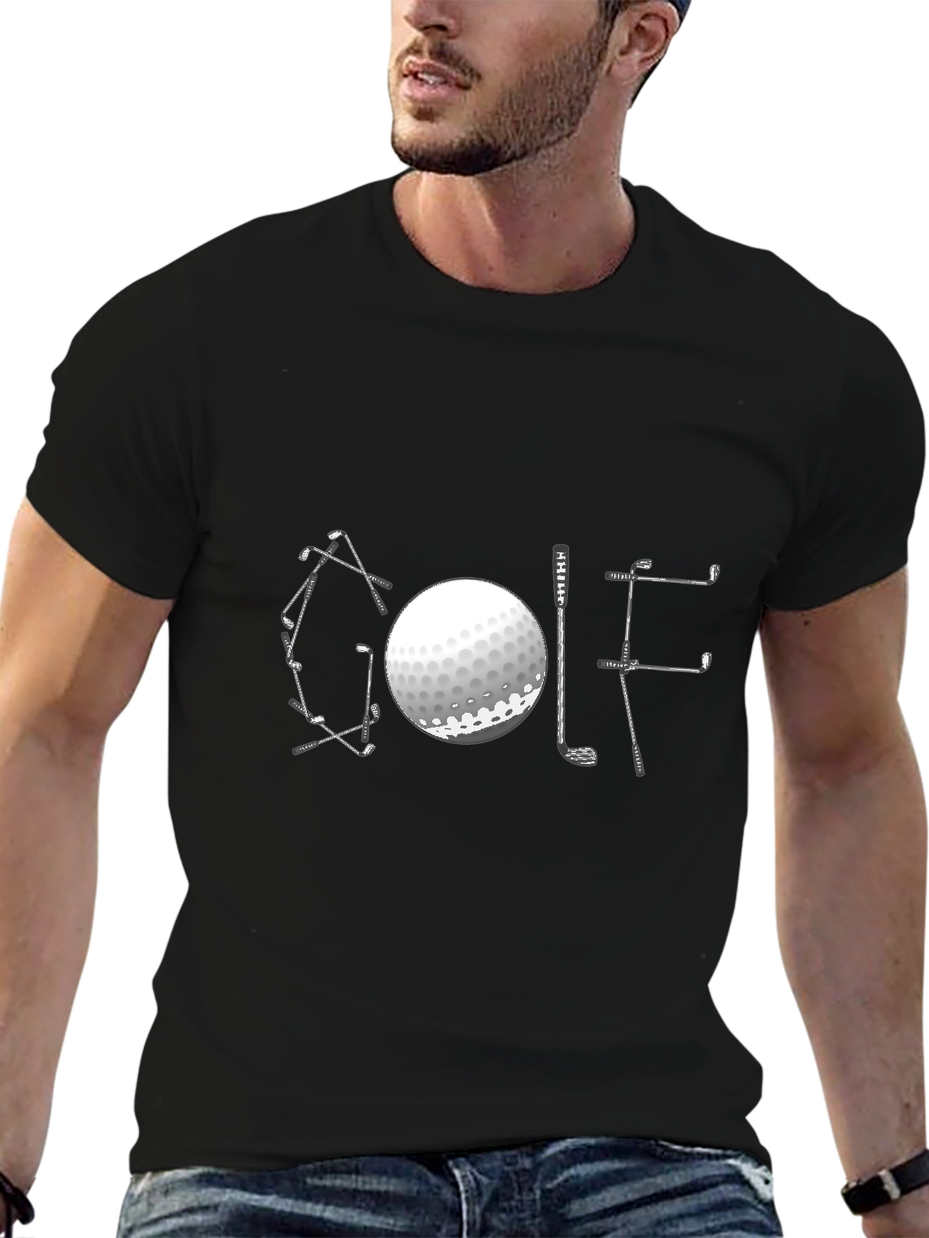 Golf Themed Graphic Tee