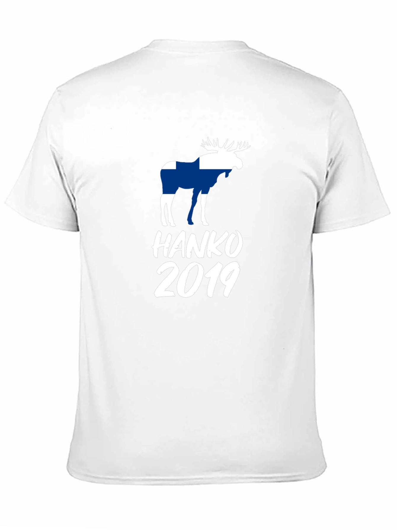Finland Moose Hanko 2019 Black T-Shirt