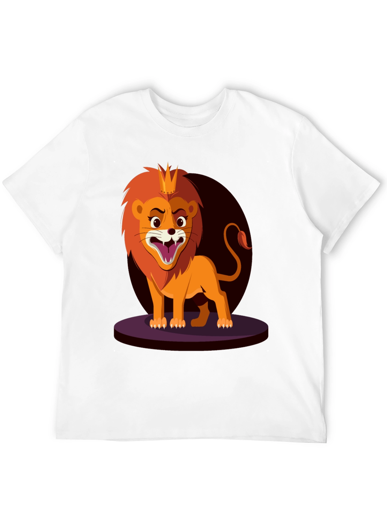 King Lion Graphic Tee - Black