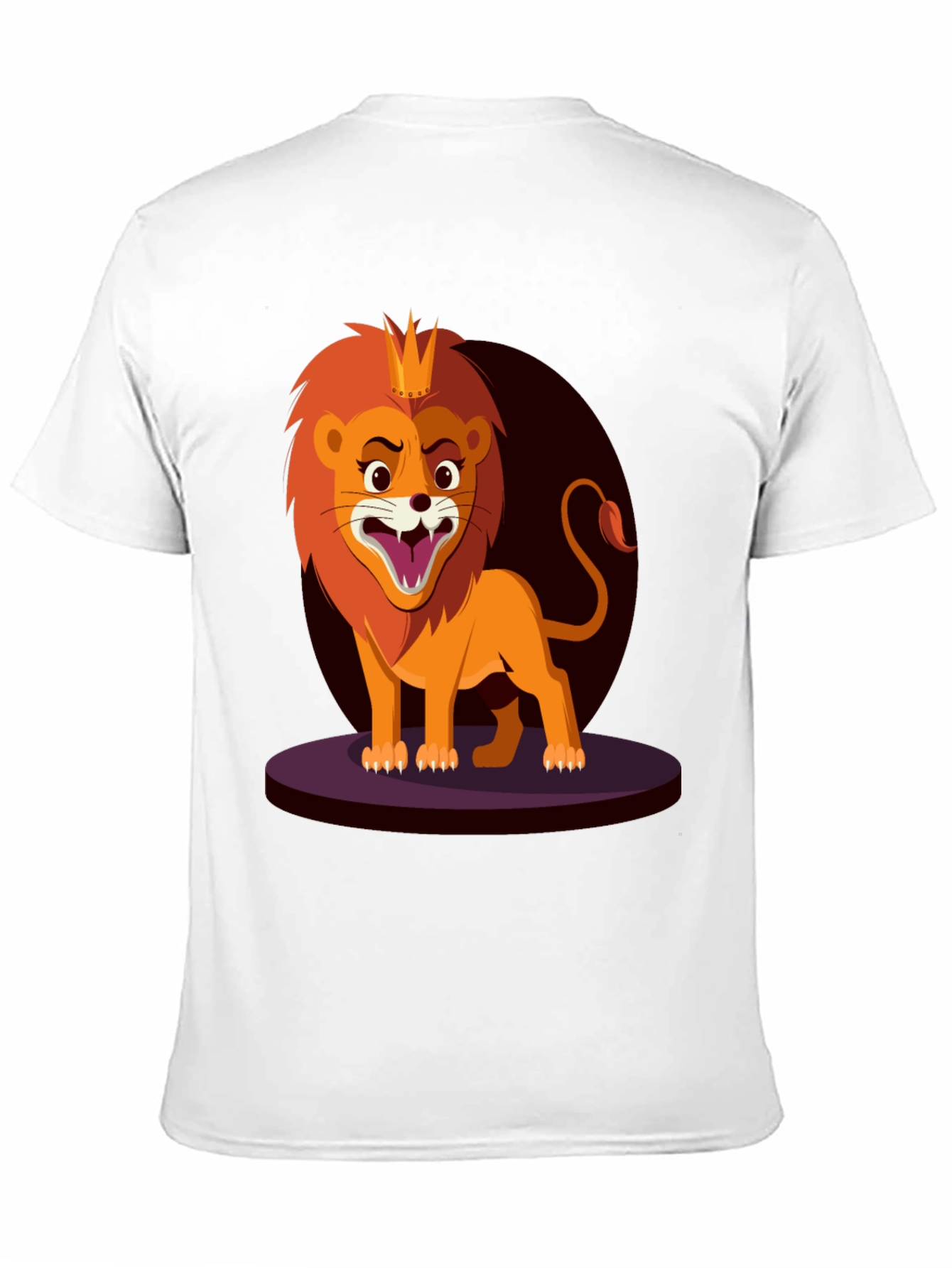 King Lion Graphic Tee - Black
