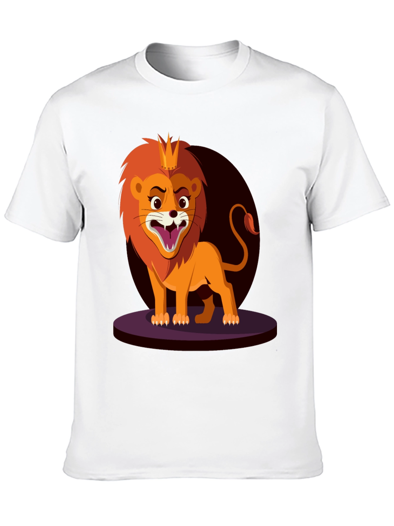 King Lion Graphic Tee - Black