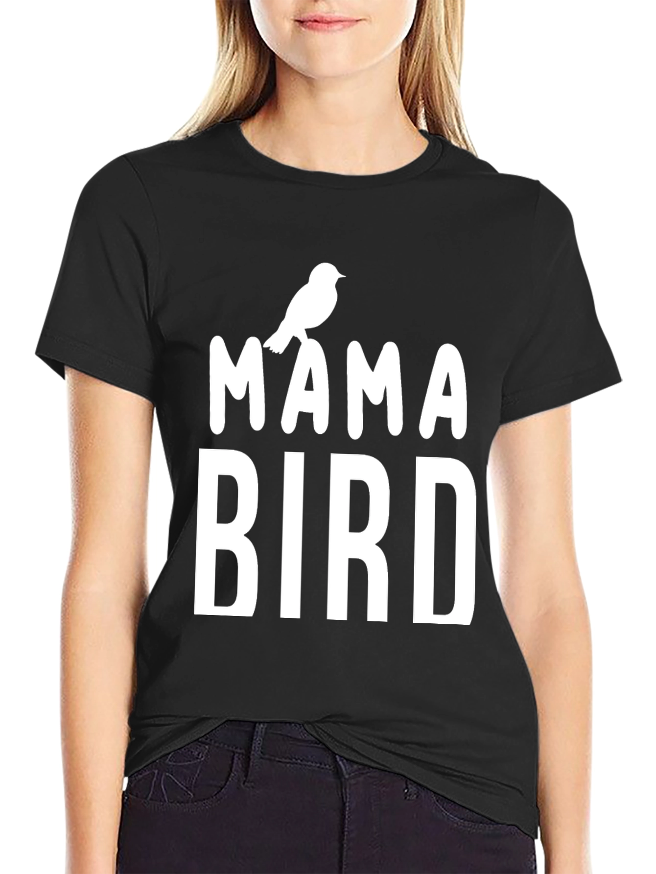 Mama Bird T-Shirt - Cute Bird Lover Tee