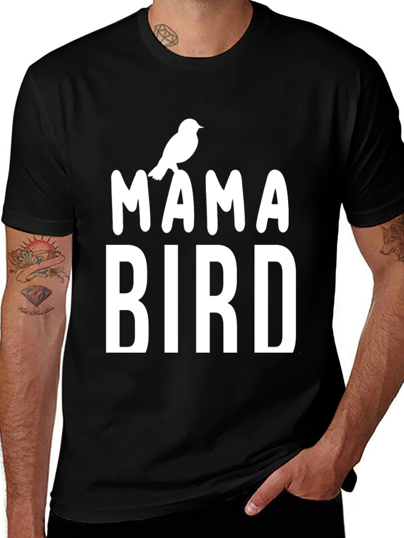 Mama Bird T-Shirt - Cute Bird Lover Tee