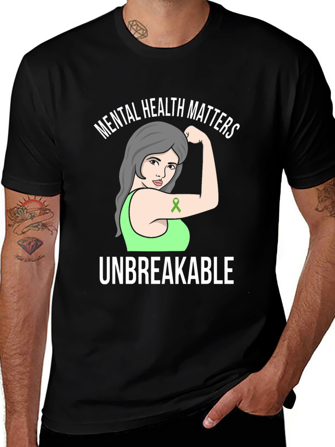 Mental Health Matters Unbreakable T-Shirt