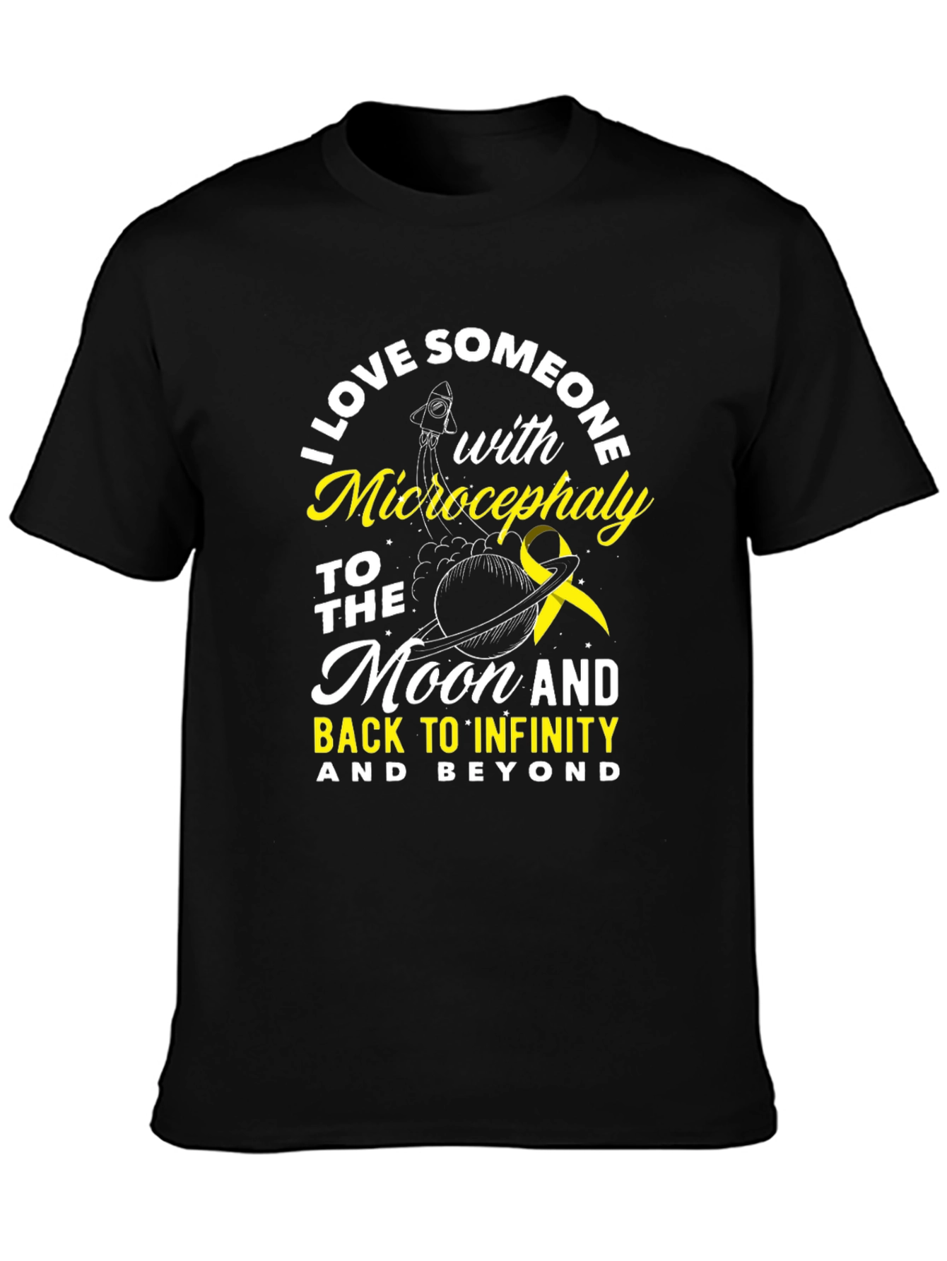 Microcephaly Awareness T-Shirt - Love Someone Design