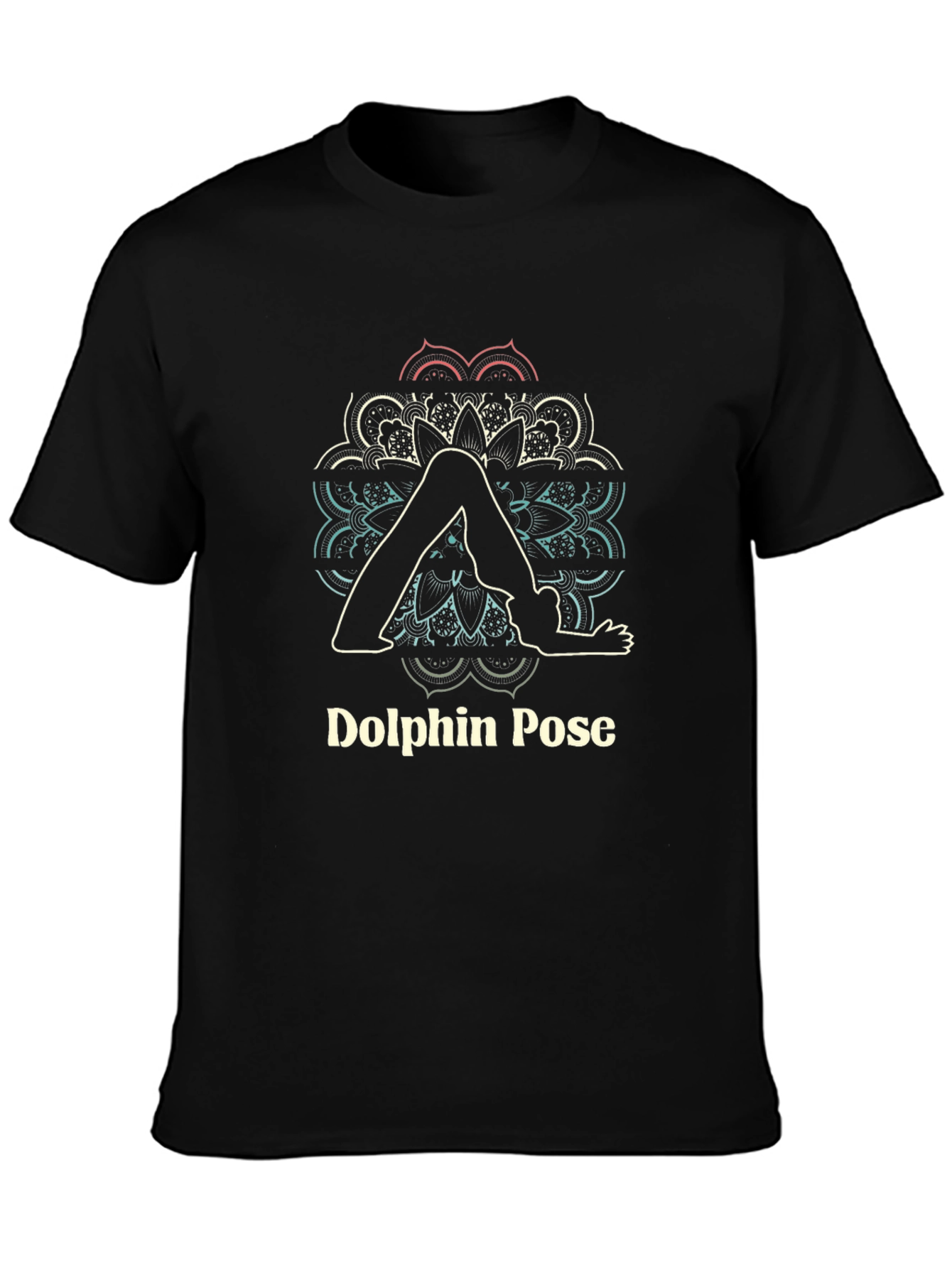 Yoga Dolphin Pose Graphic Tee