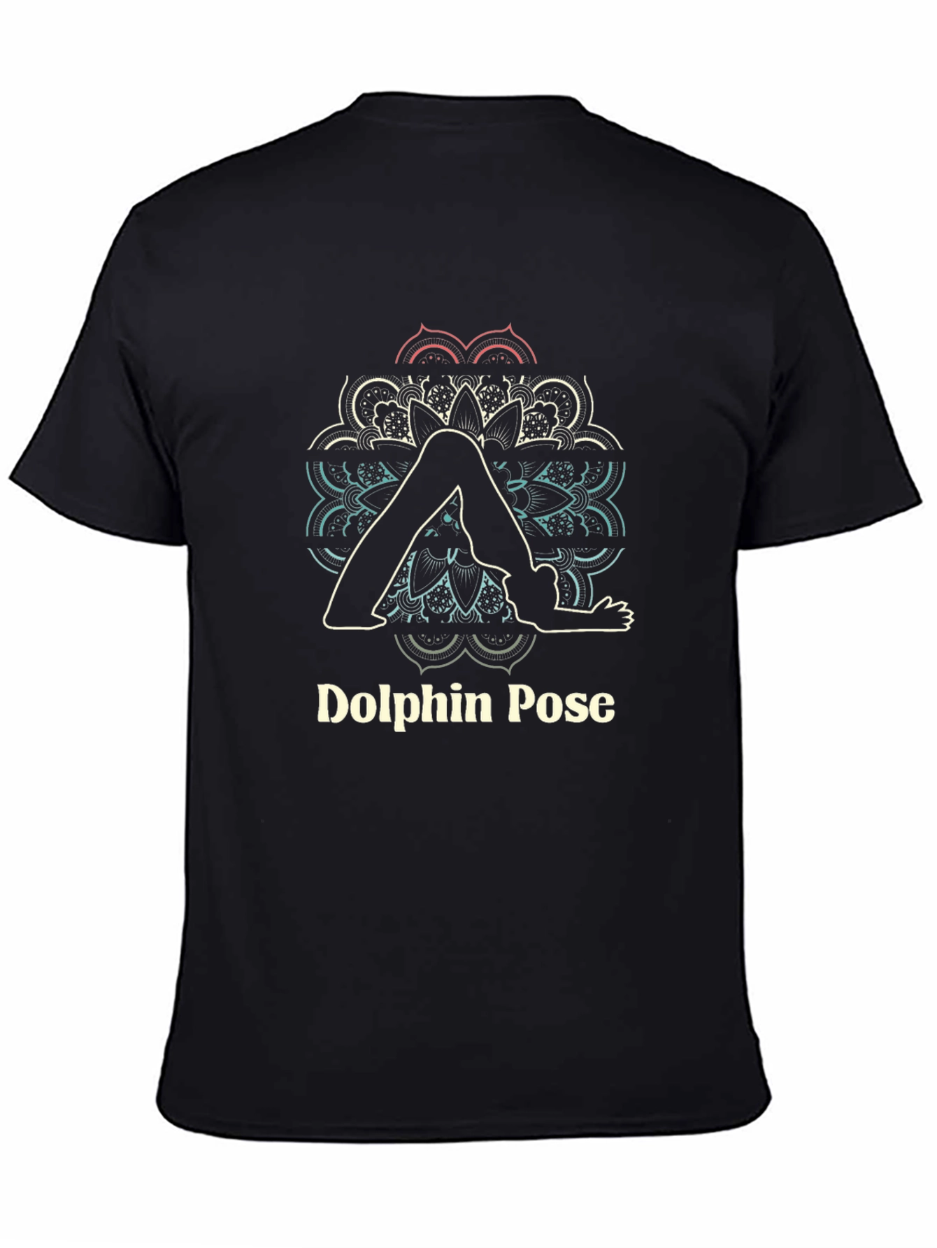 Yoga Dolphin Pose Graphic Tee