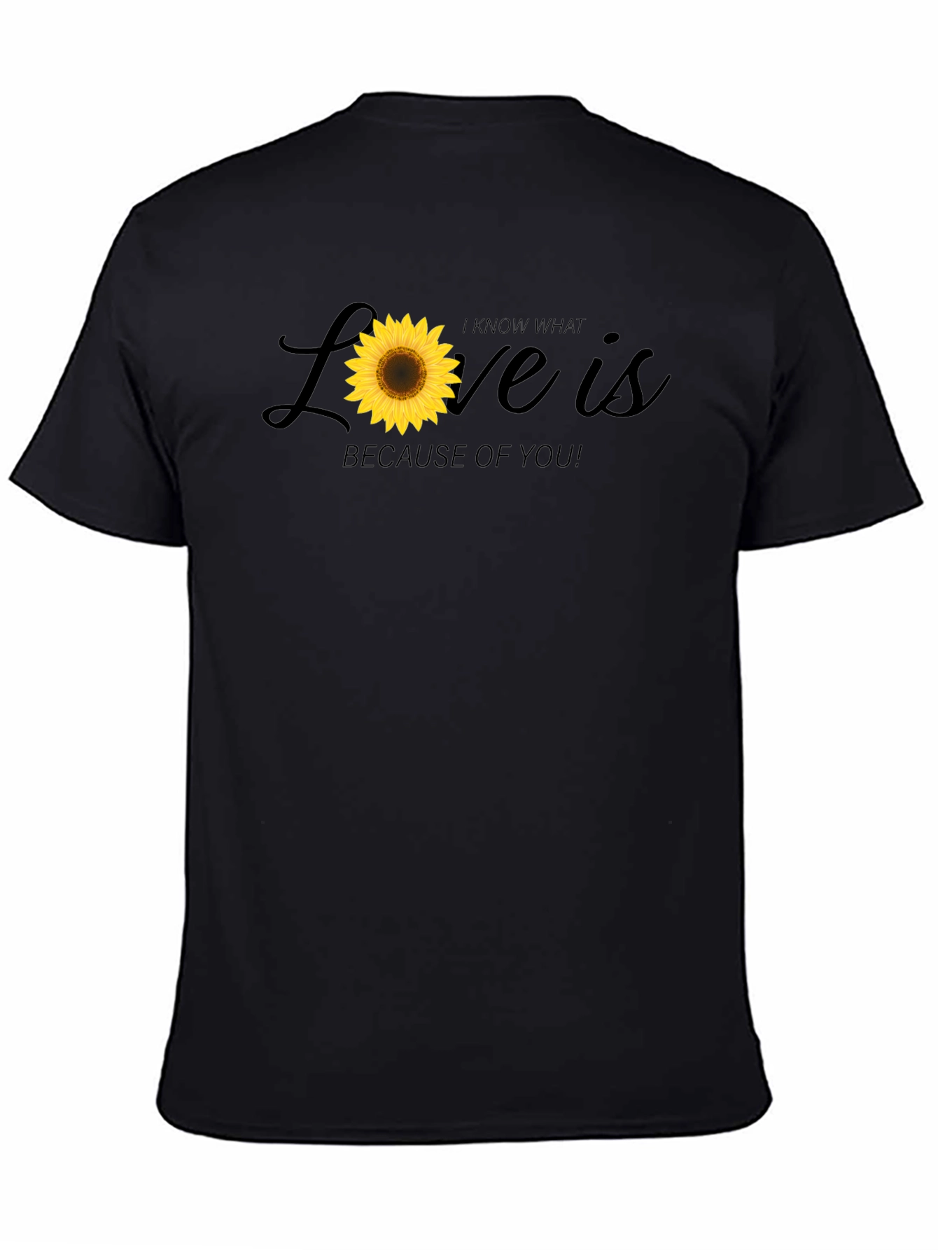 Sunflower Love Graphic T-Shirt