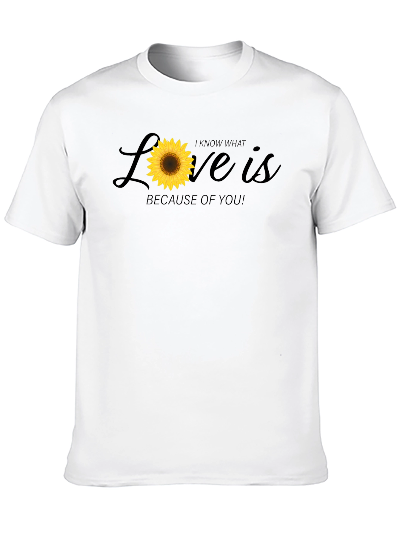 Sunflower Love Graphic T-Shirt