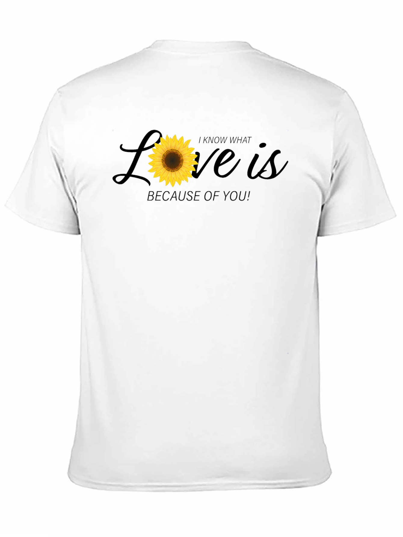 Sunflower Love Graphic T-Shirt