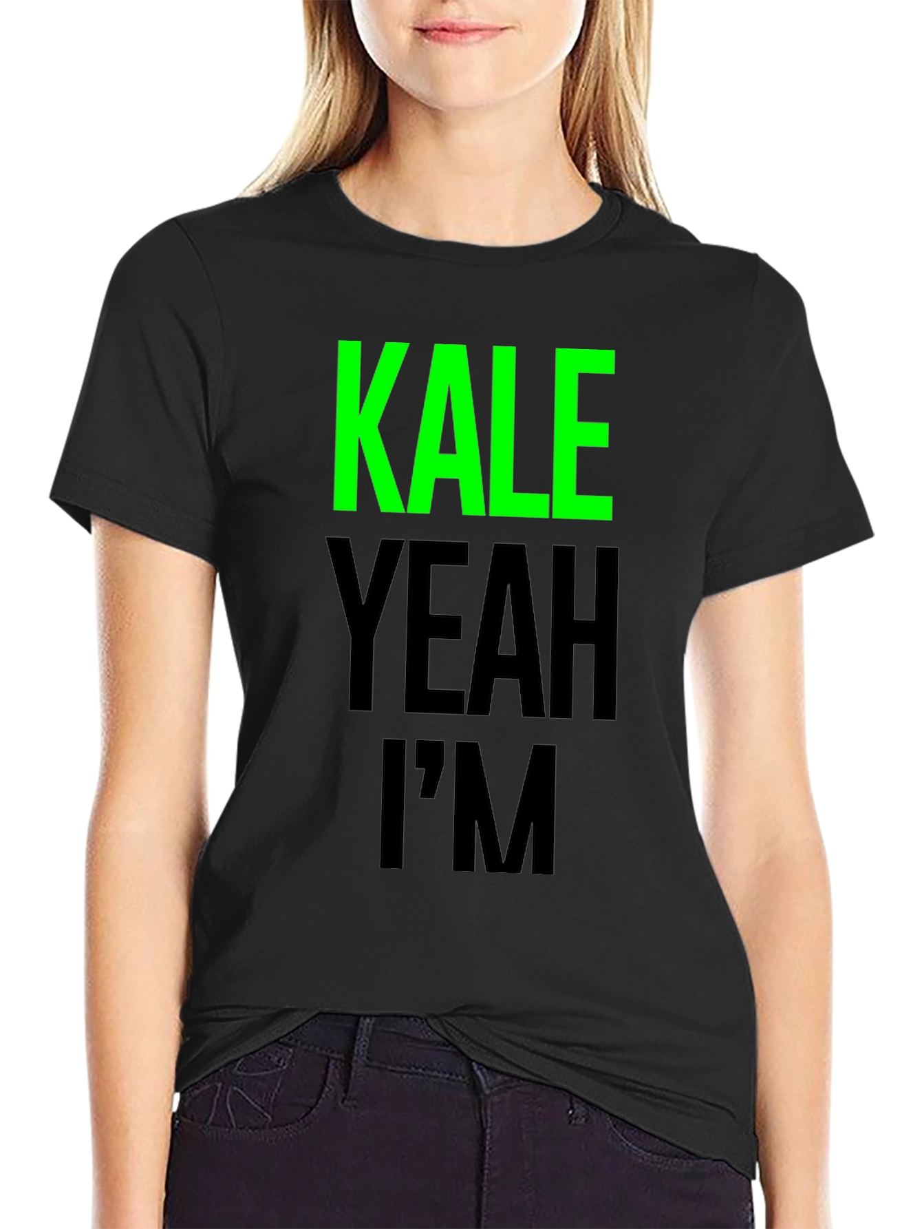 Kale Yeah Im T-Shirt - Funny Vegan Tee