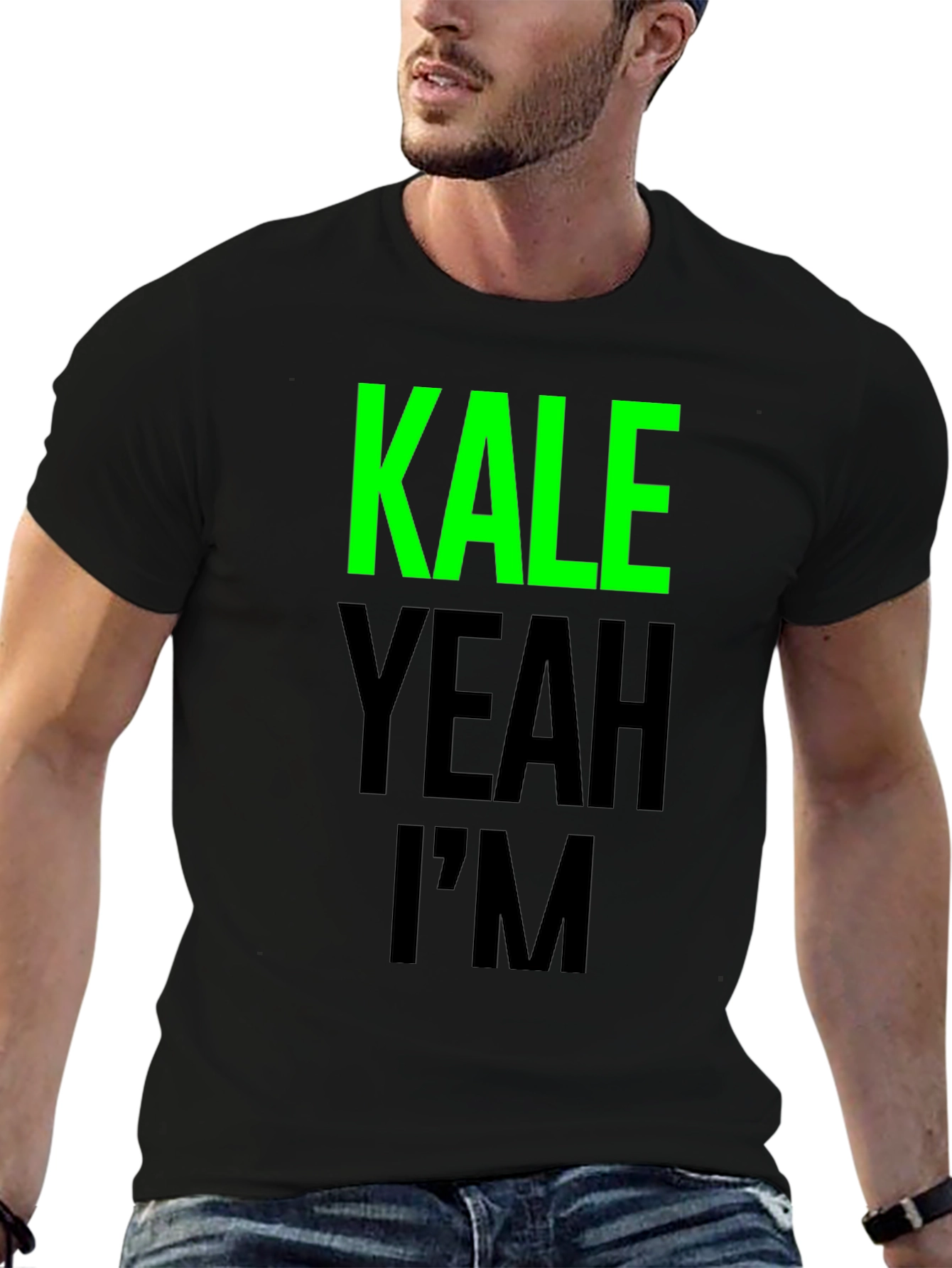 Kale Yeah Im T-Shirt - Funny Vegan Tee
