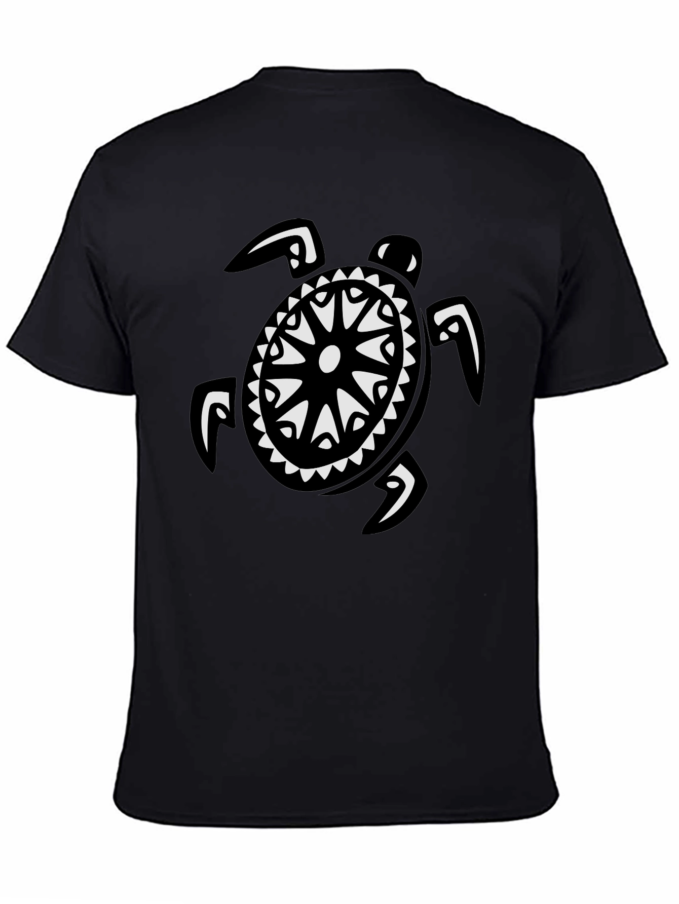 Black Turtle Graphic Tee - Island Style