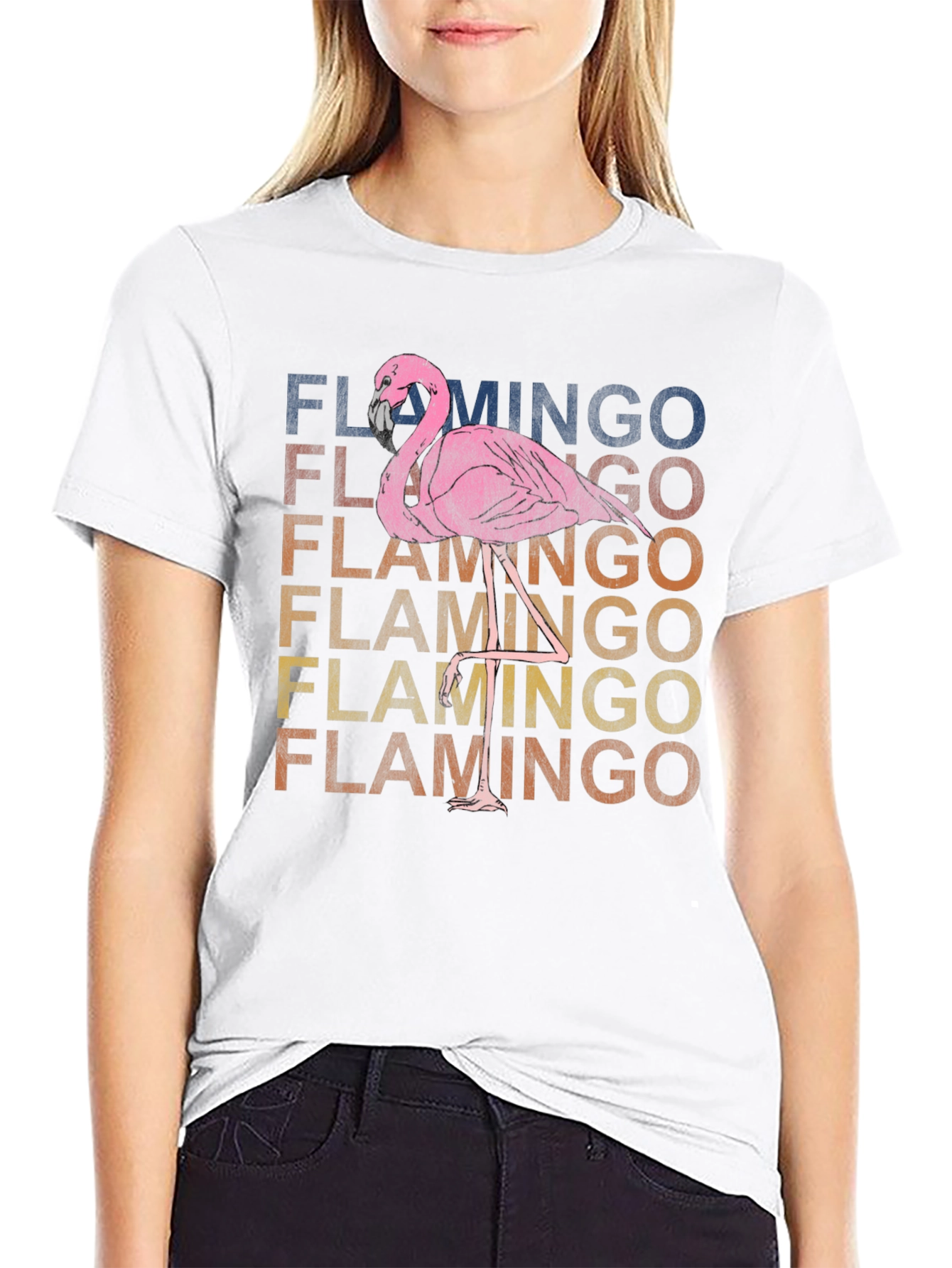 Retro Flamingo T-Shirt