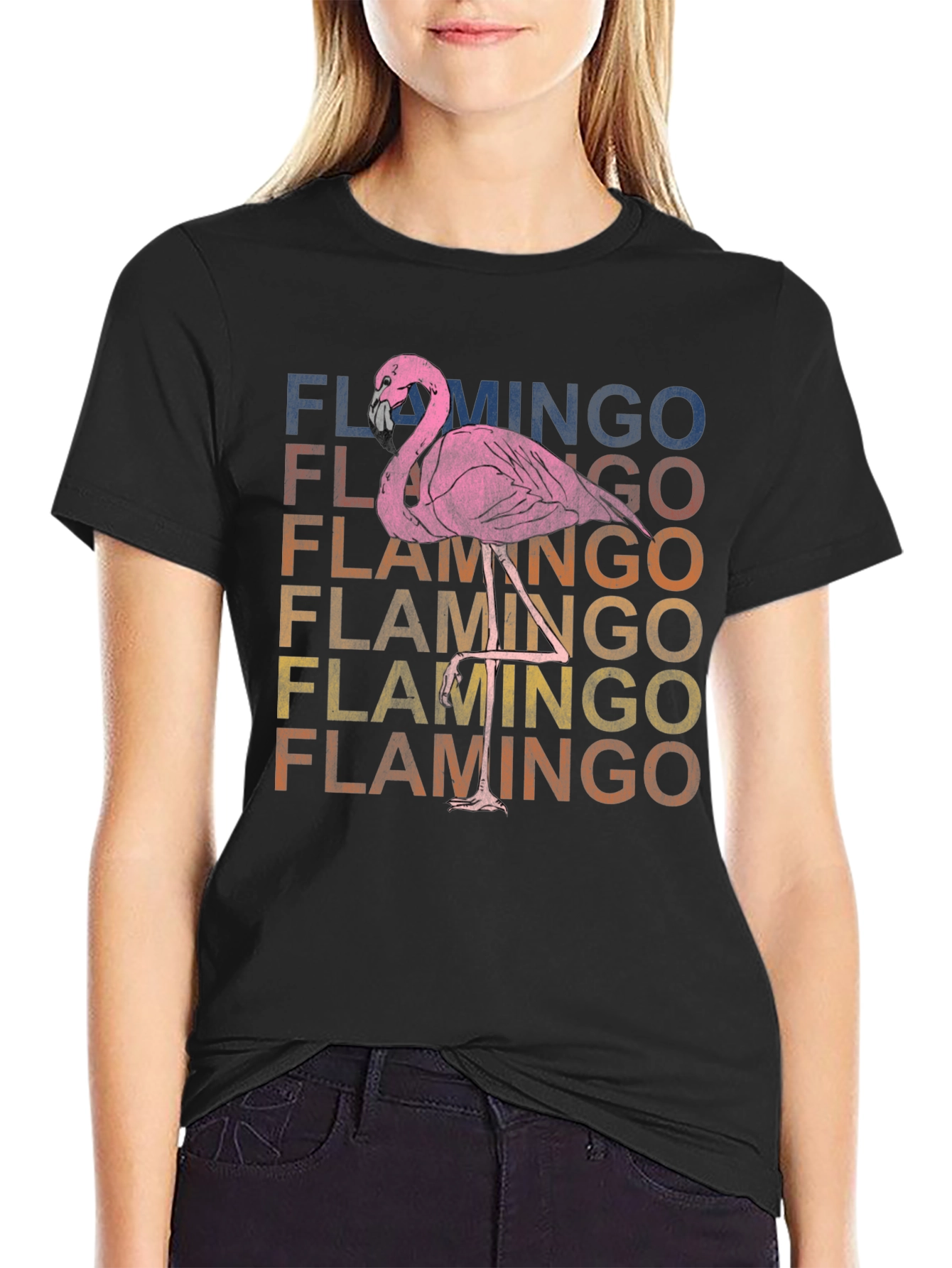 Retro Flamingo T-Shirt
