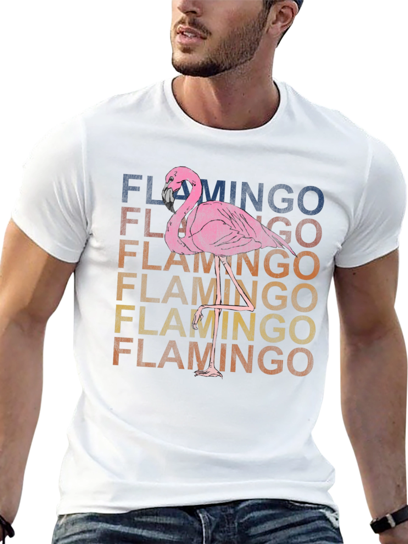 Retro Flamingo T-Shirt