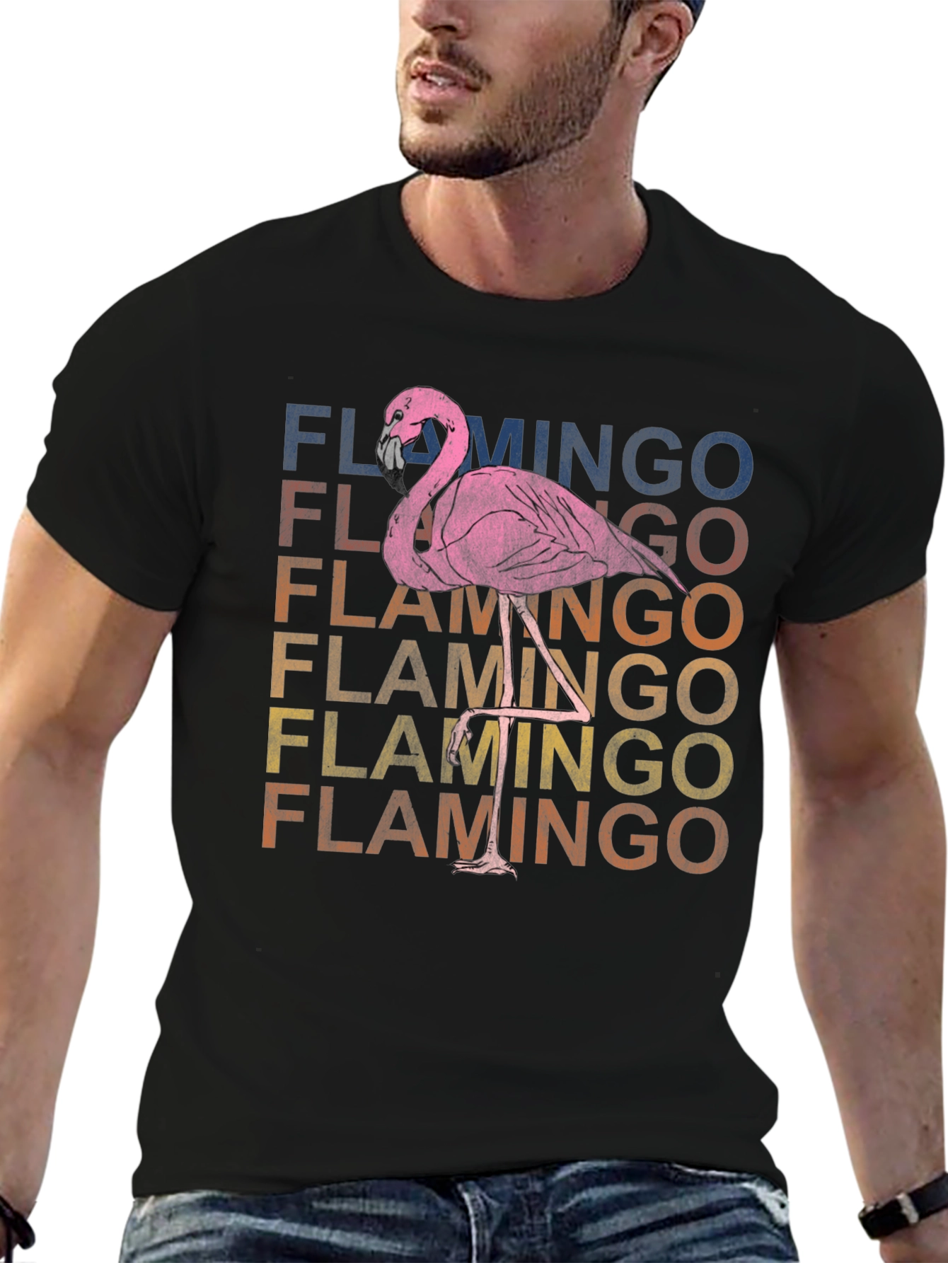 Retro Flamingo T-Shirt