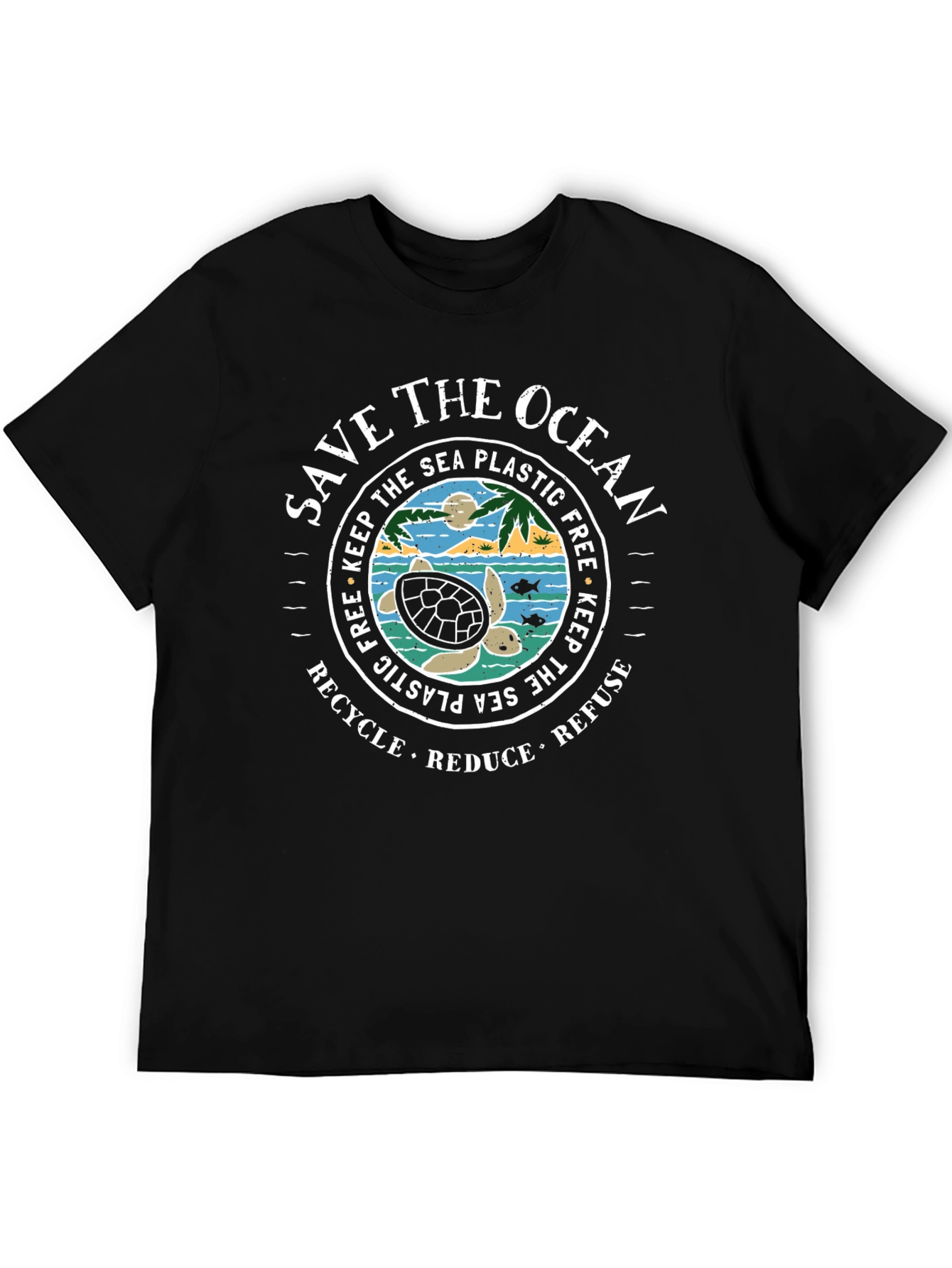 Save the Ocean Graphic T-Shirt
