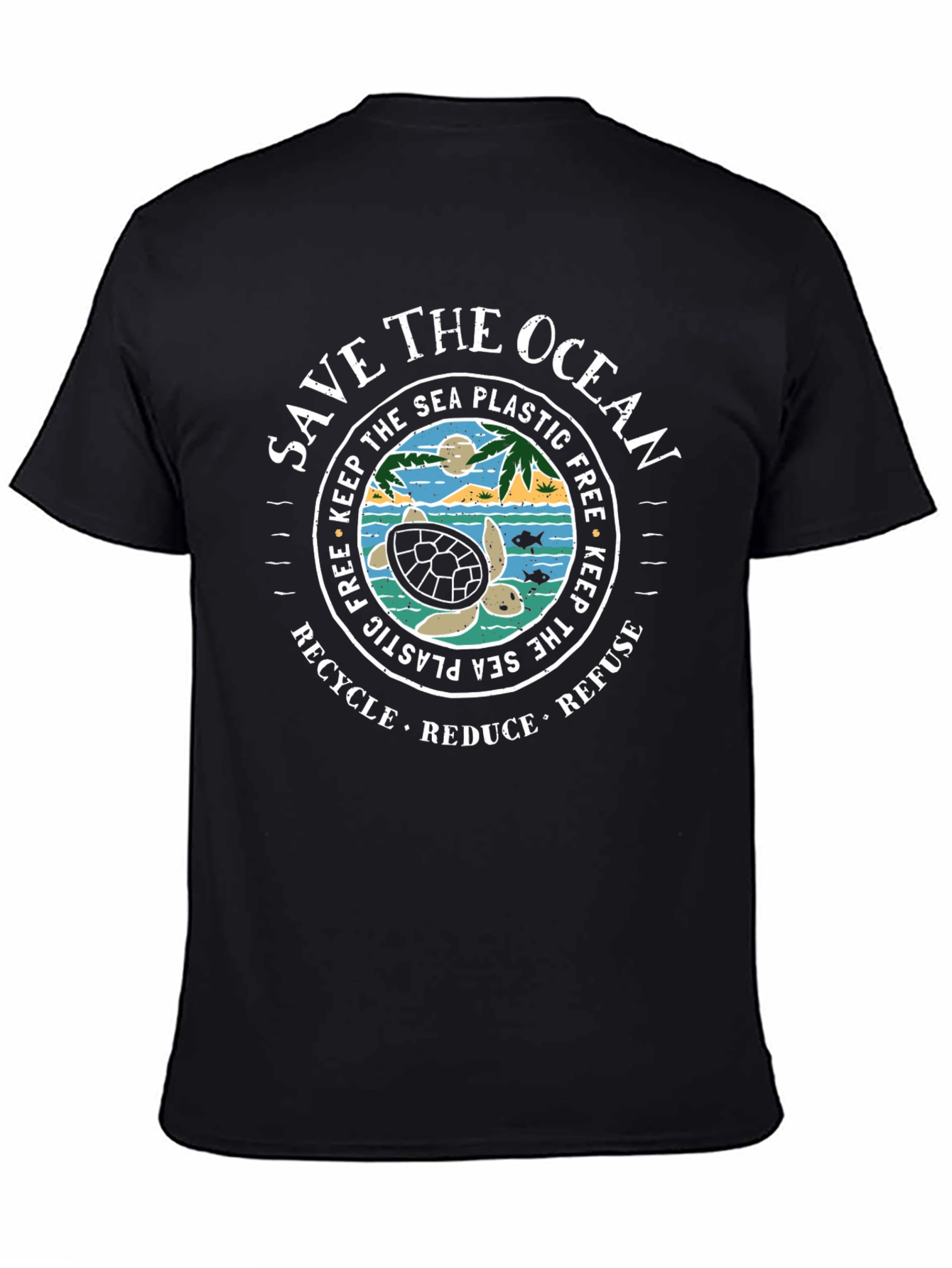 Save the Ocean Graphic T-Shirt