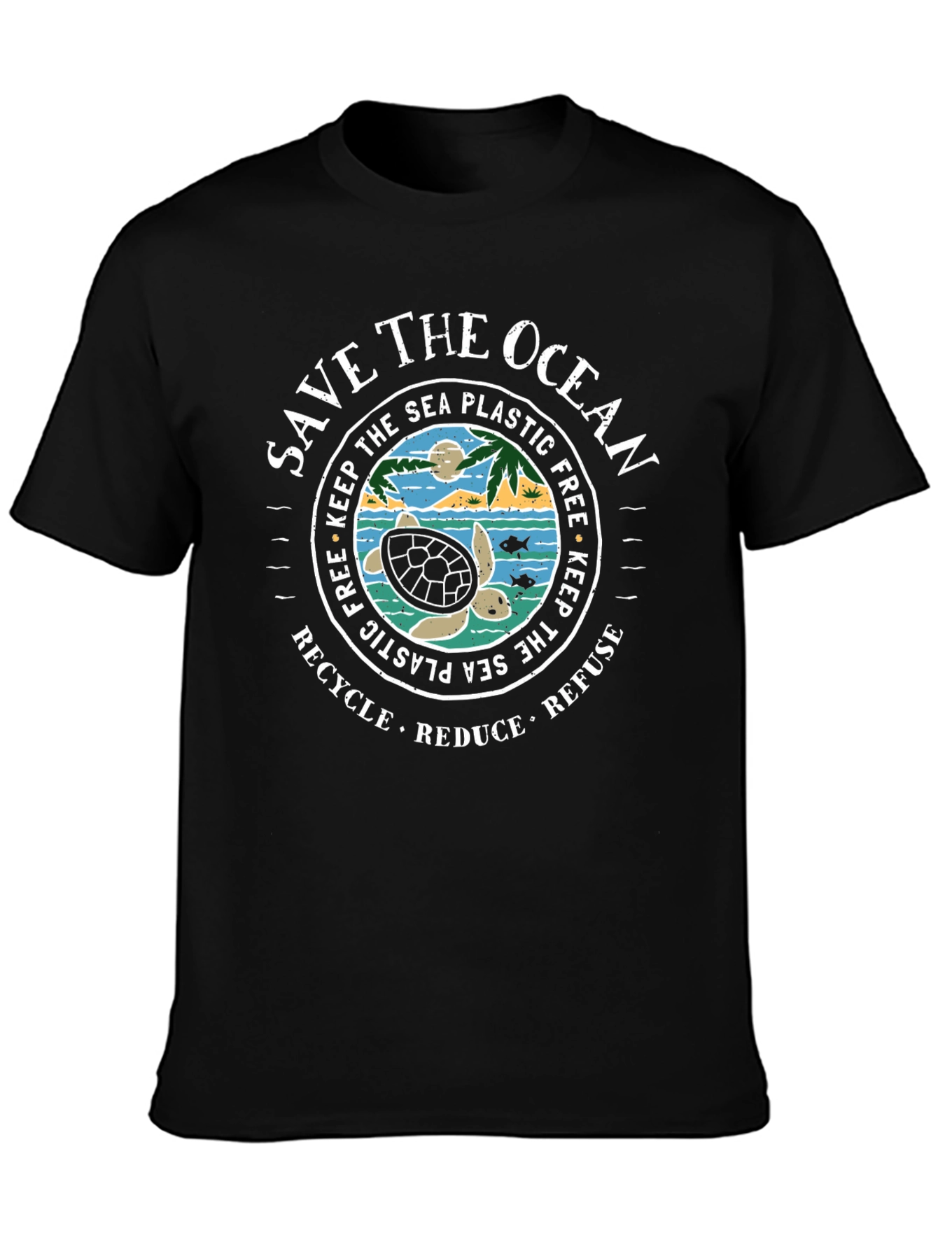 Save the Ocean Graphic T-Shirt