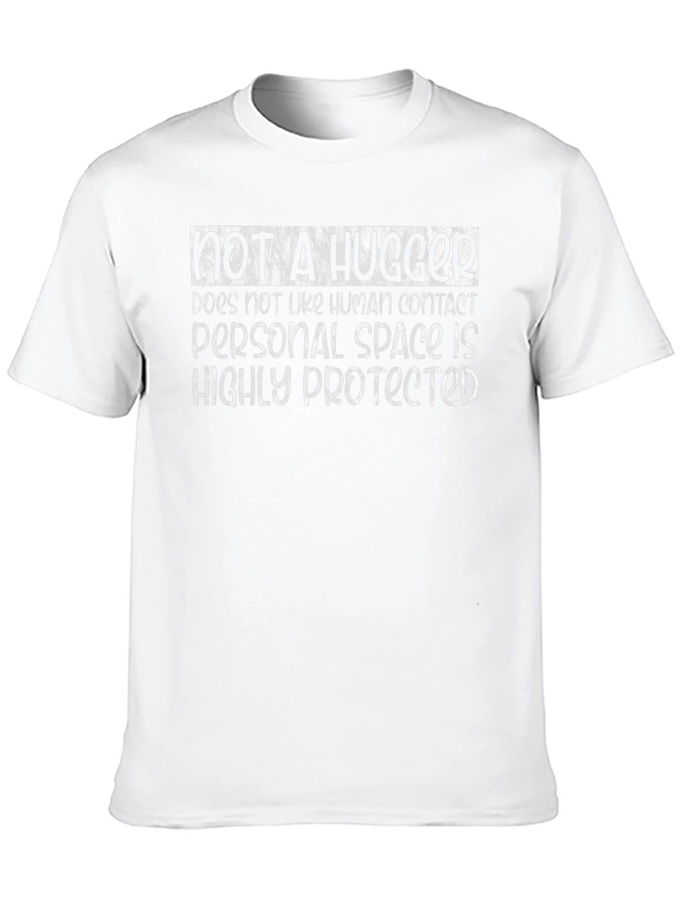 Not a Hugger Graphic Tee - Introvert T-Shirt