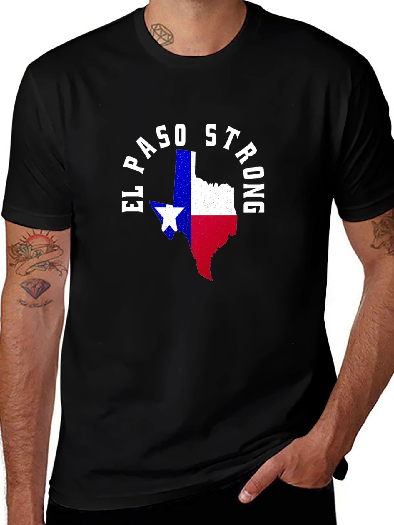 El Paso Strong Texas Pride Graphic Tee