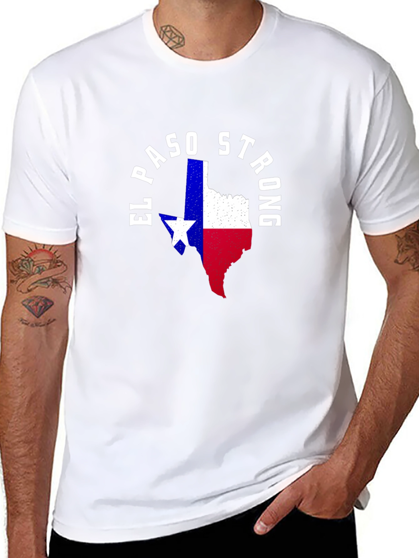 El Paso Strong Texas Pride Graphic Tee