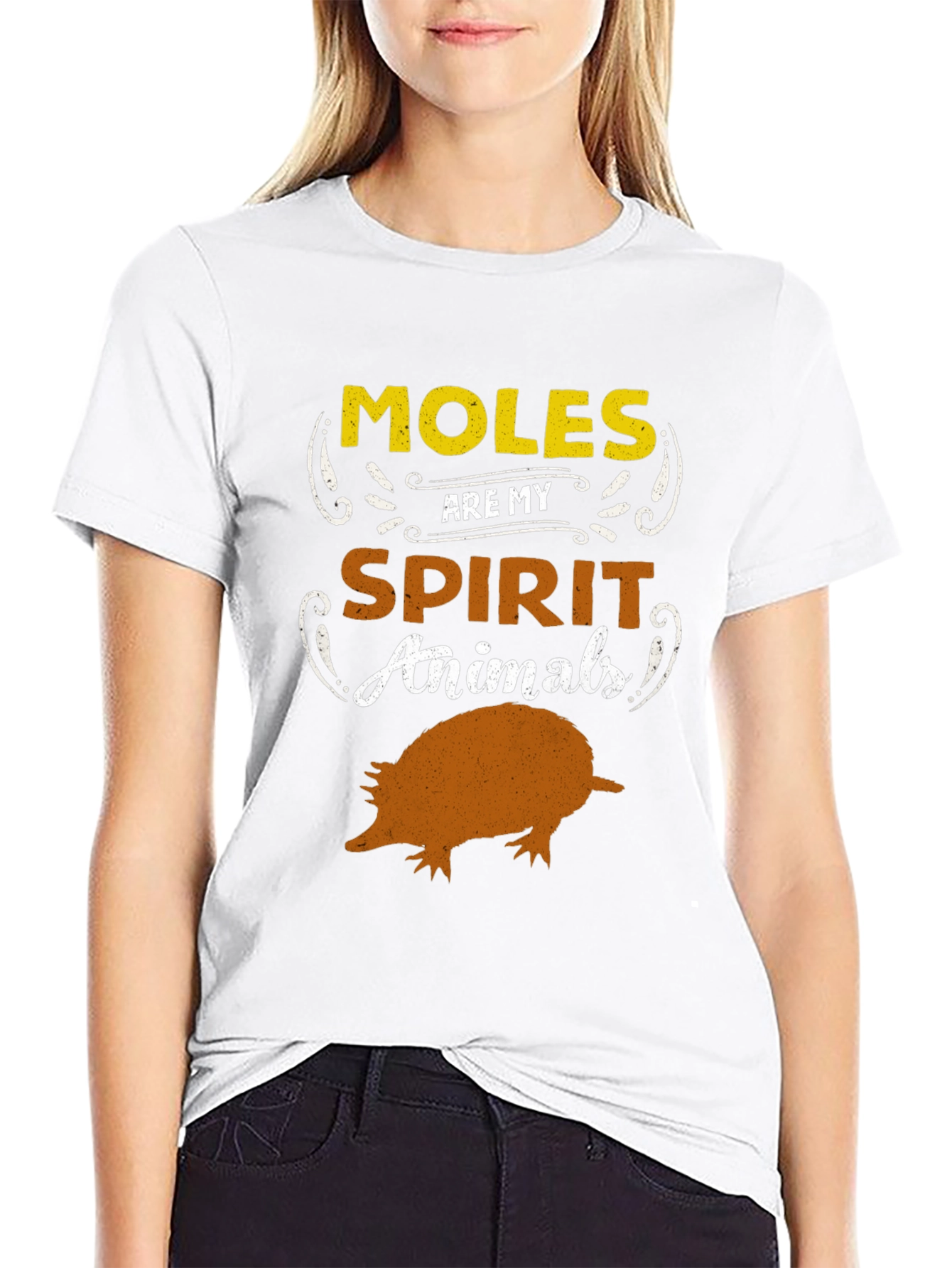 Moles Are My Spirit Animals Graphic Tee