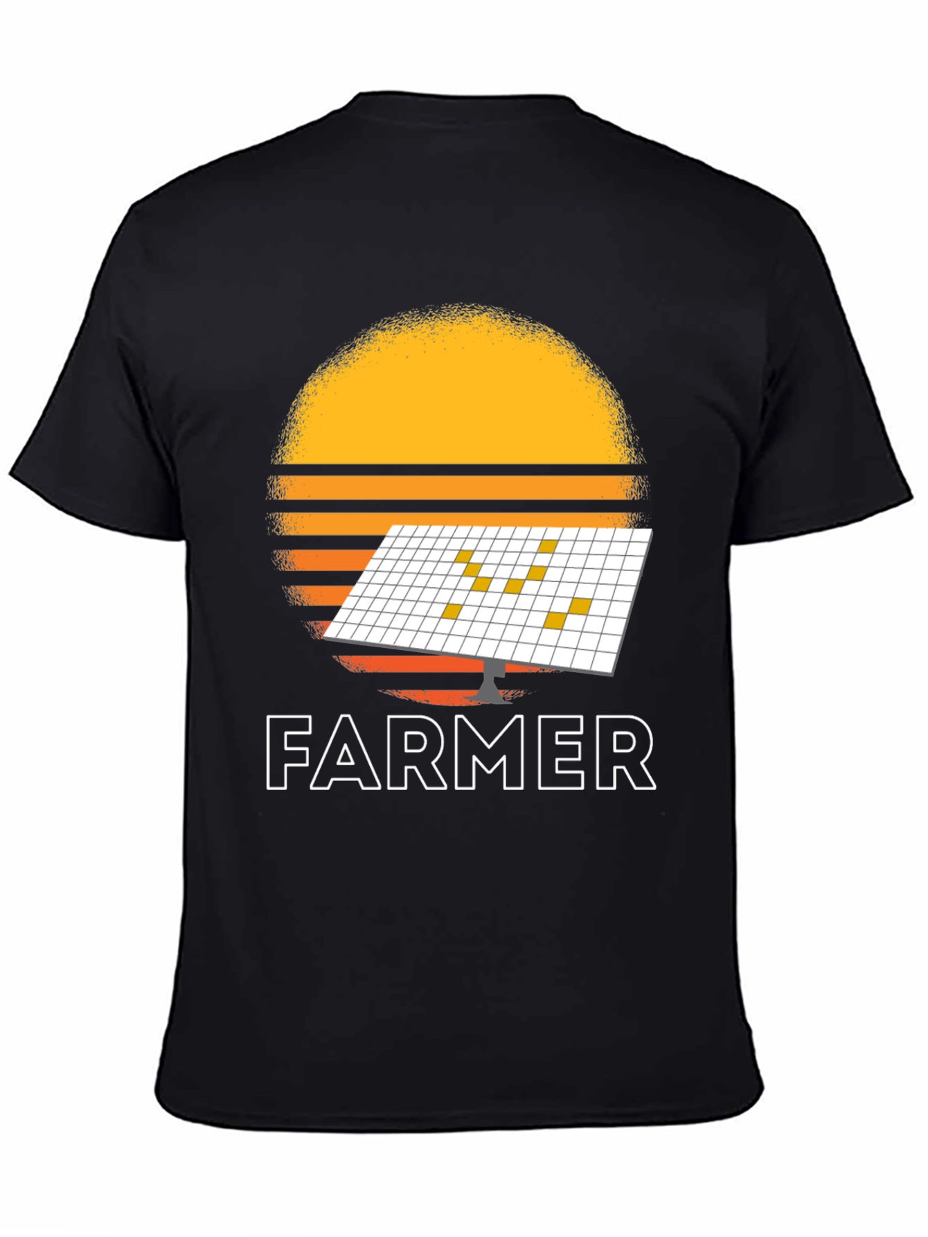 Solar Panel Farmer Graphic Tee
