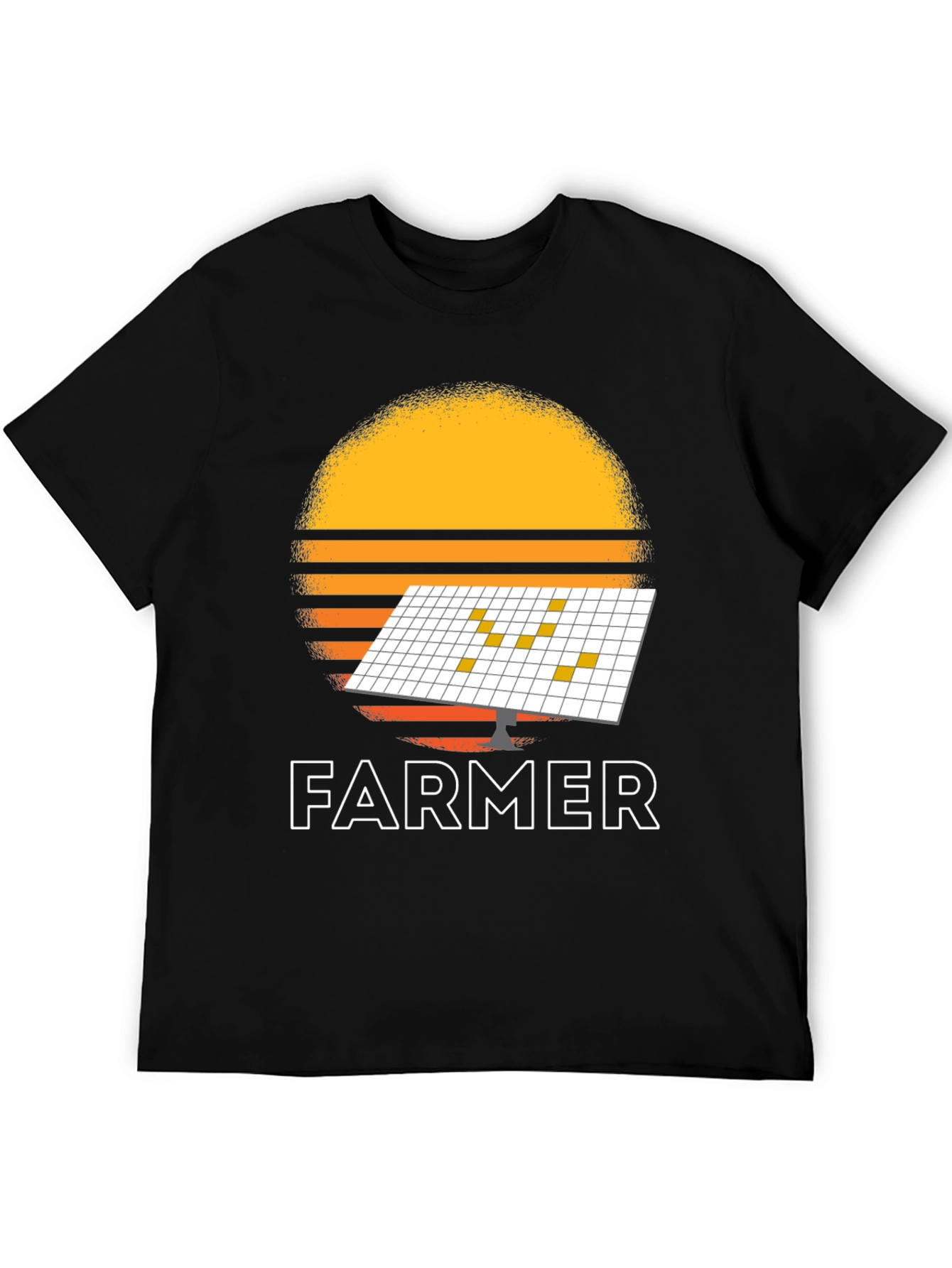 Solar Panel Farmer Graphic Tee