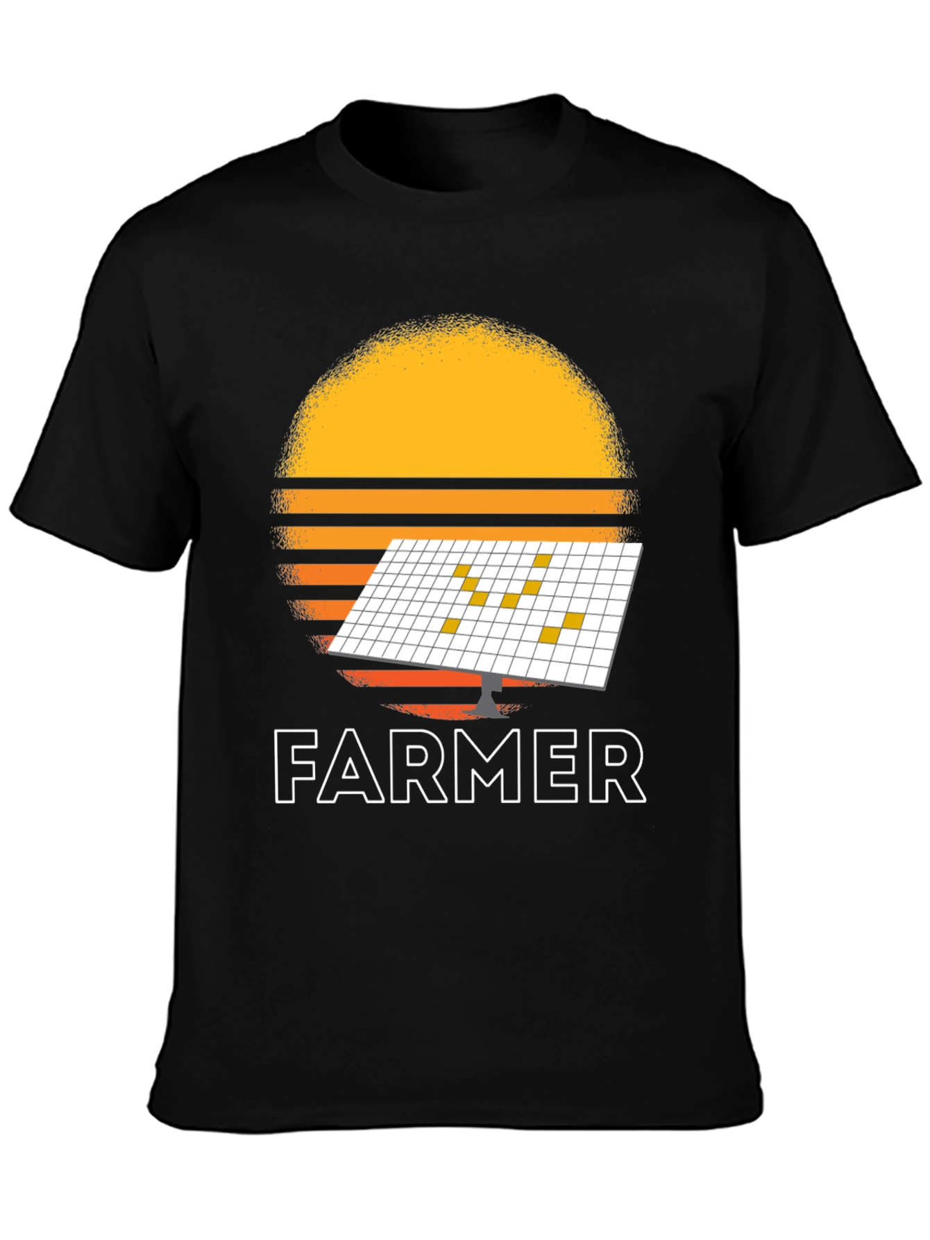 Solar Panel Farmer Graphic Tee