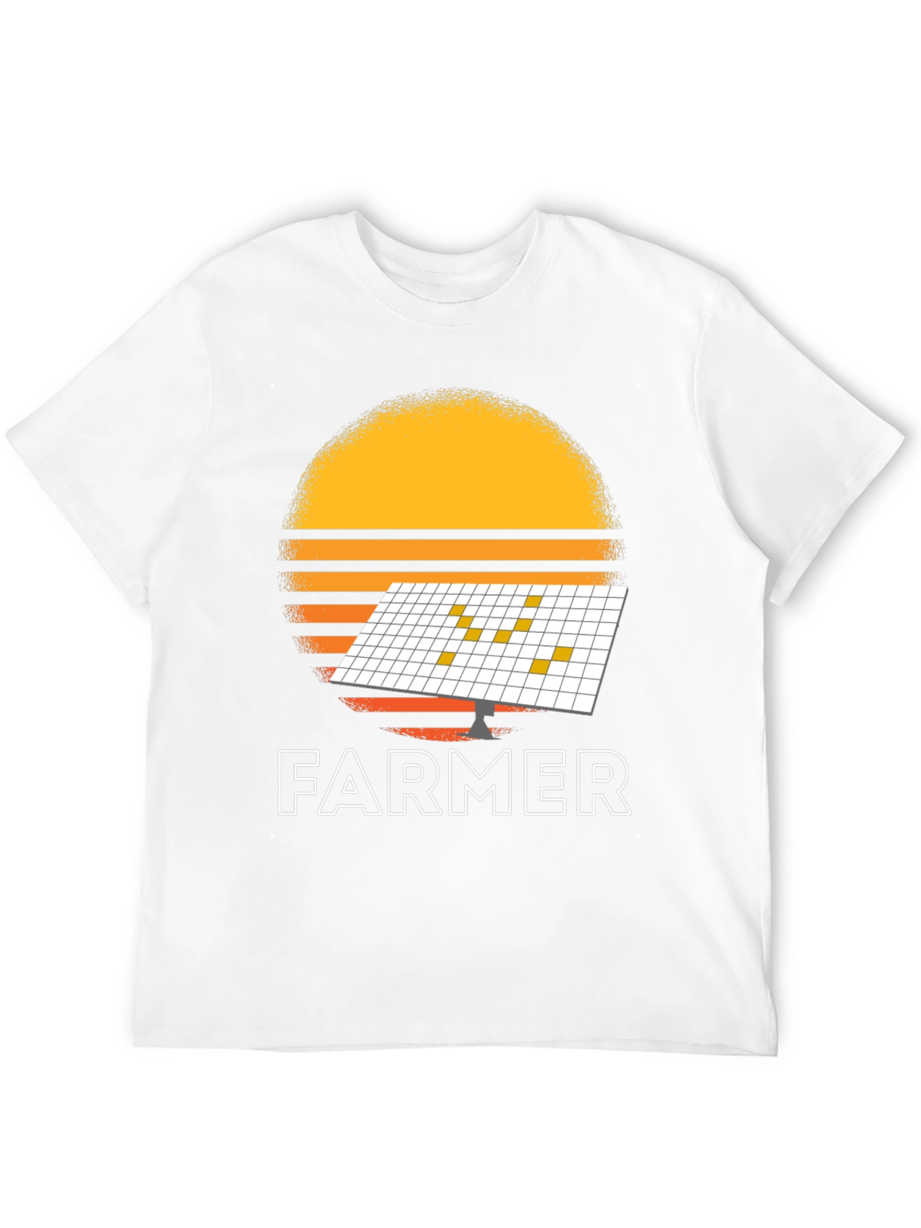 Solar Panel Farmer Graphic Tee