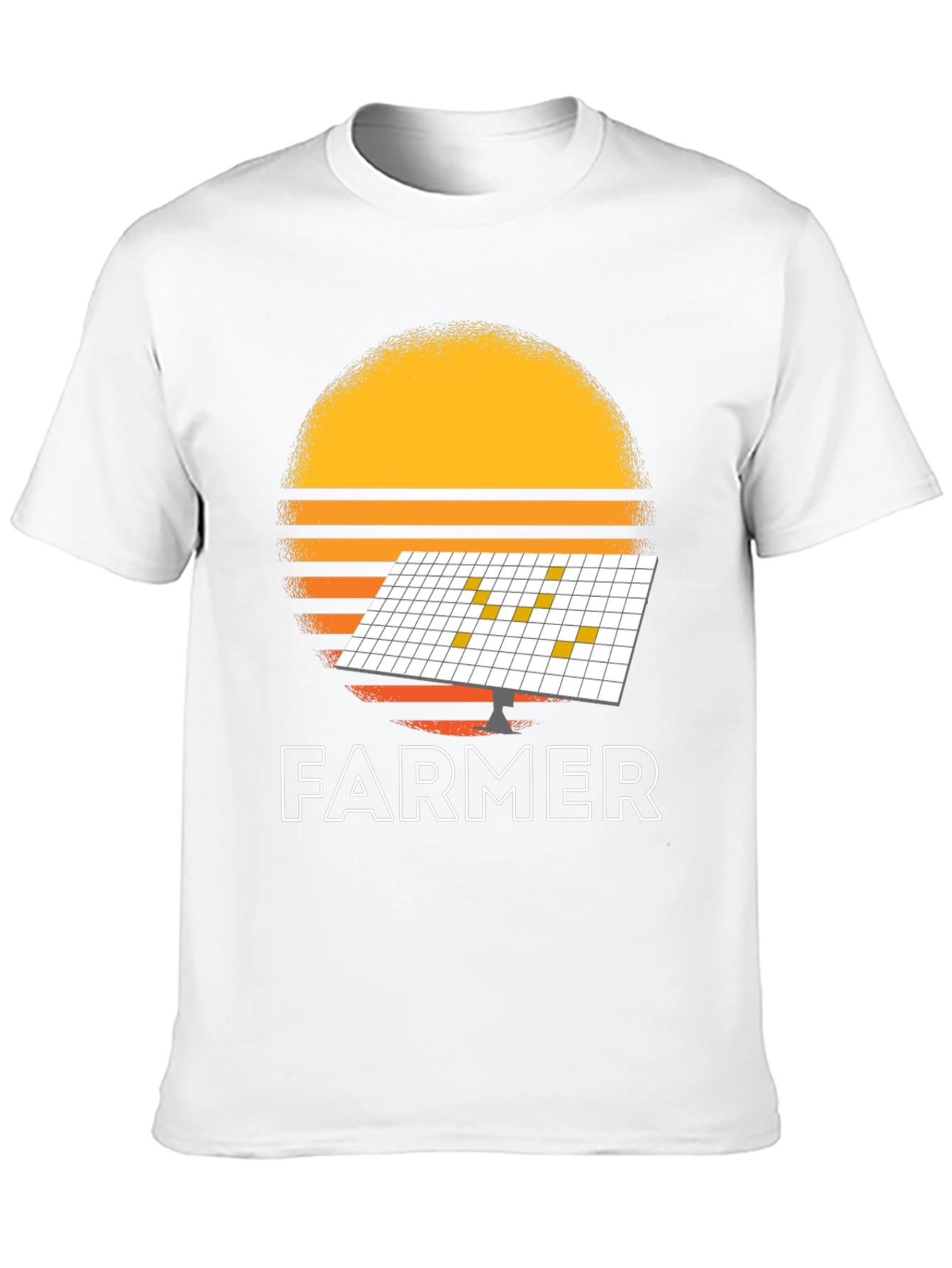 Solar Panel Farmer Graphic Tee