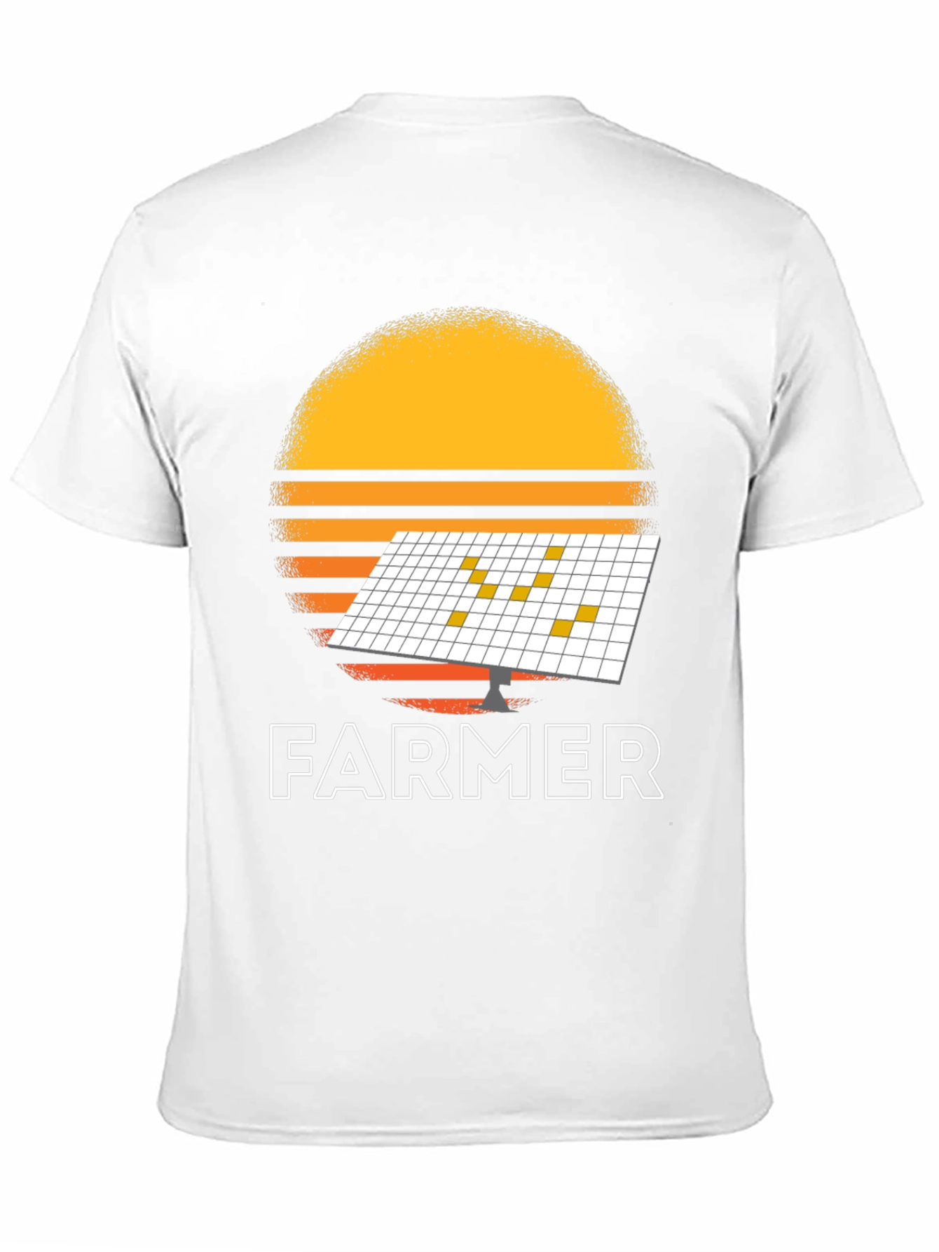 Solar Panel Farmer Graphic Tee