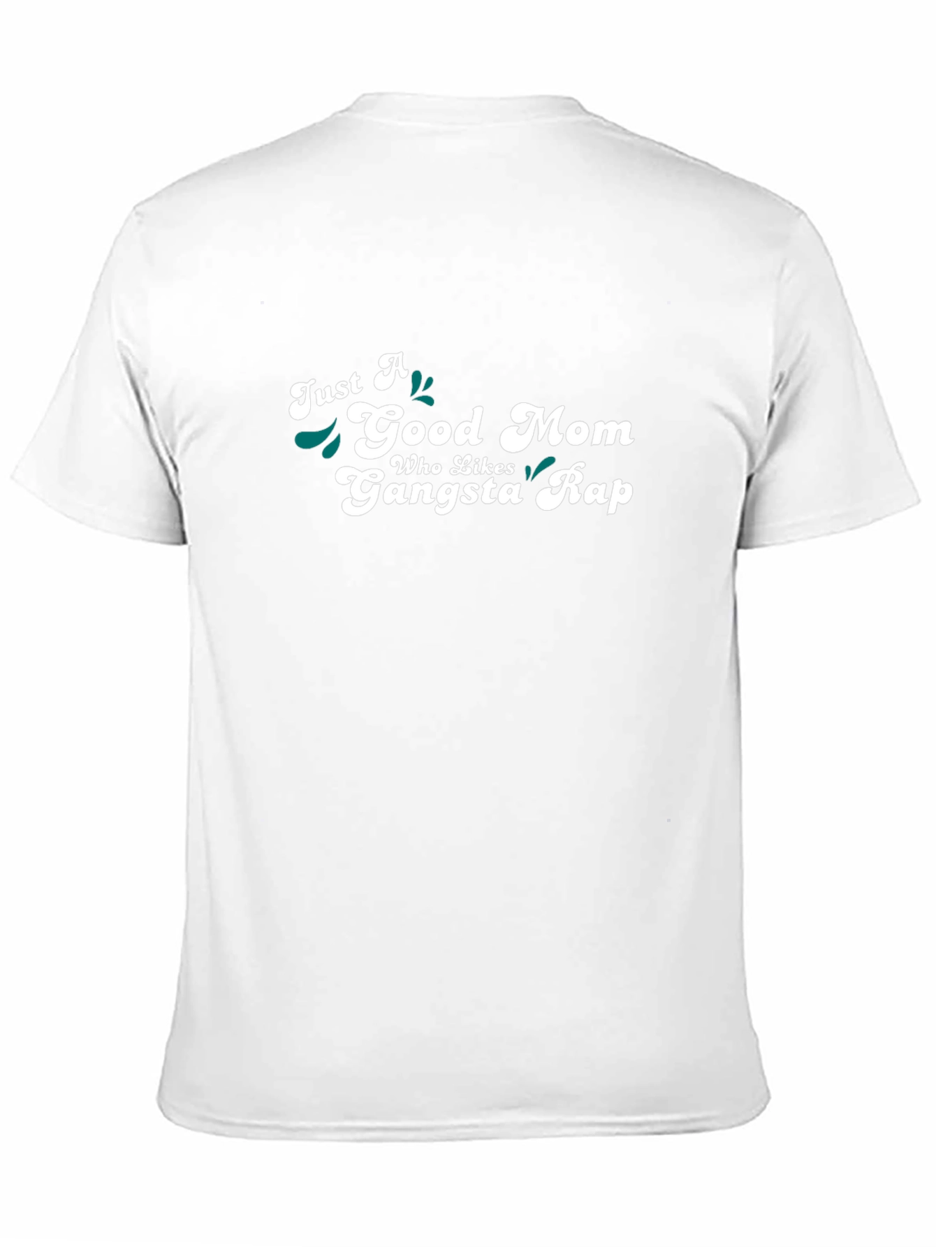 Good Mom Gangsta Rap Black T-Shirt