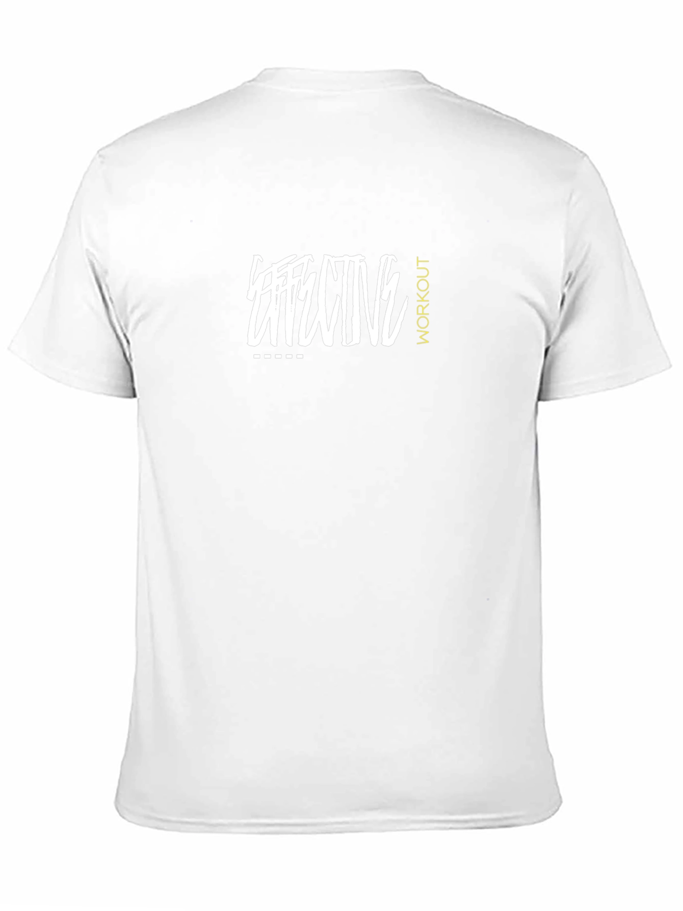 Effective Workout Graphic Print T-Shirt - Black