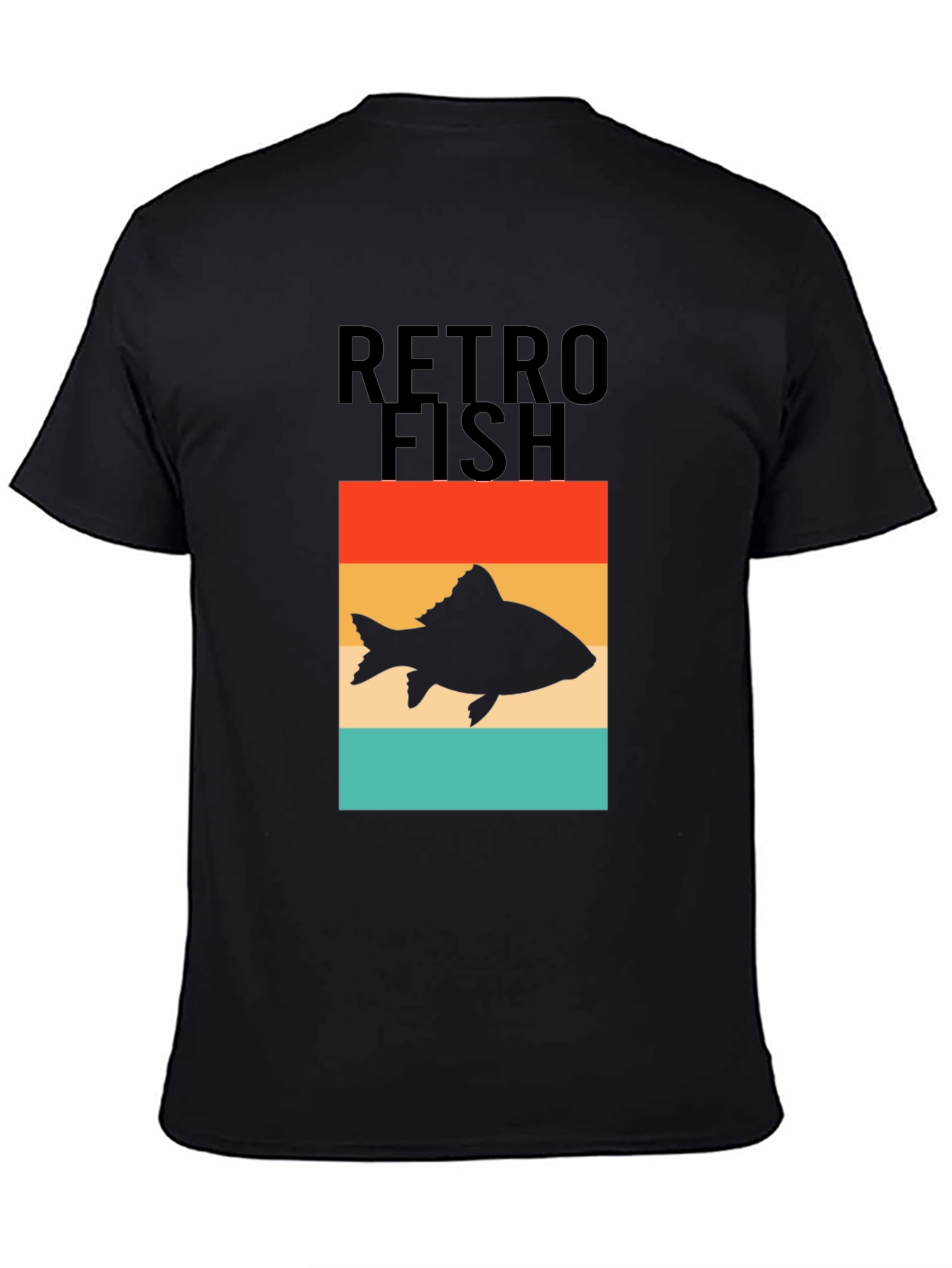 Retro Fish Graphic T-Shirt - Angler Style
