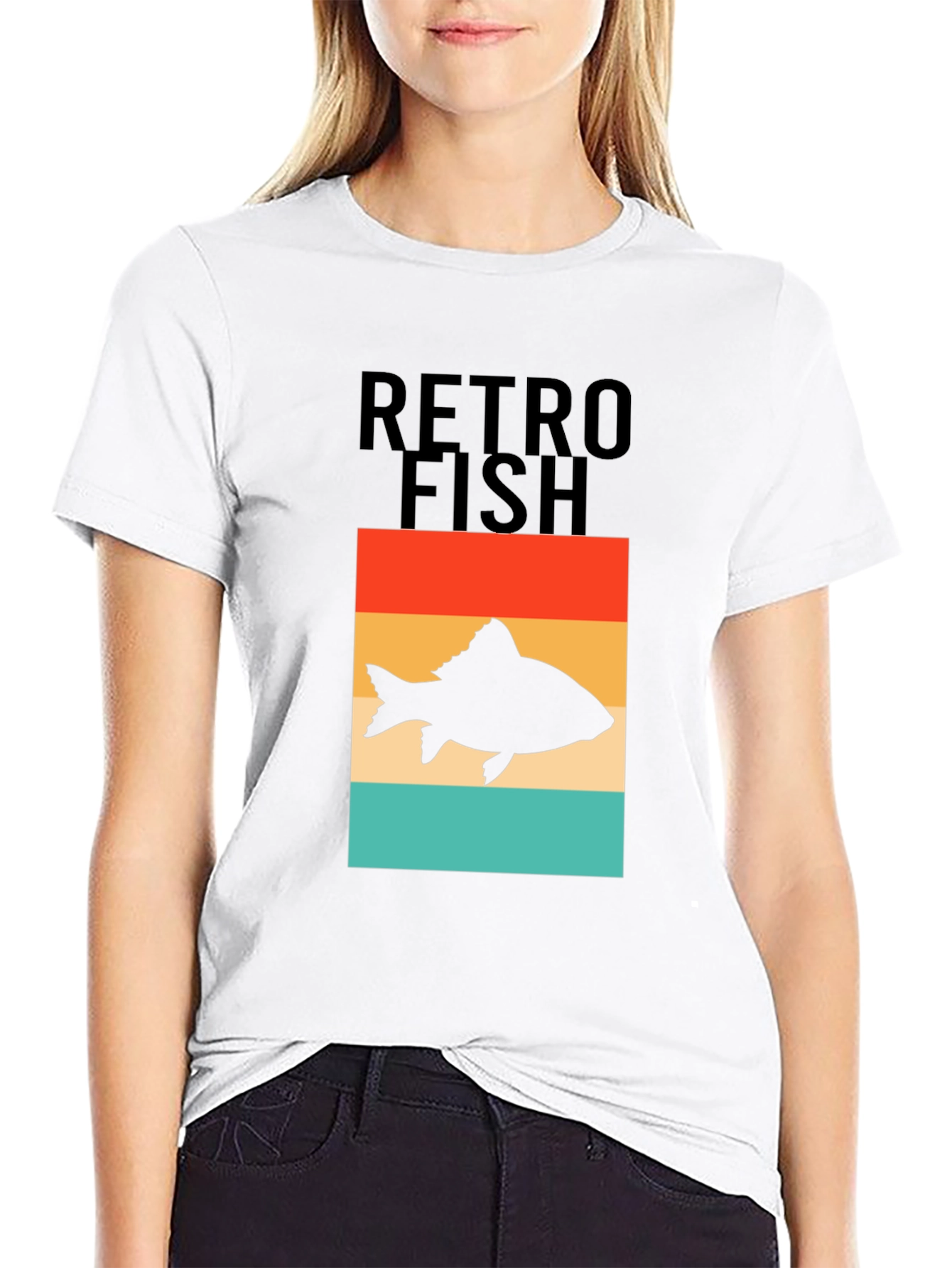 Retro Fish Graphic T-Shirt - Angler Style