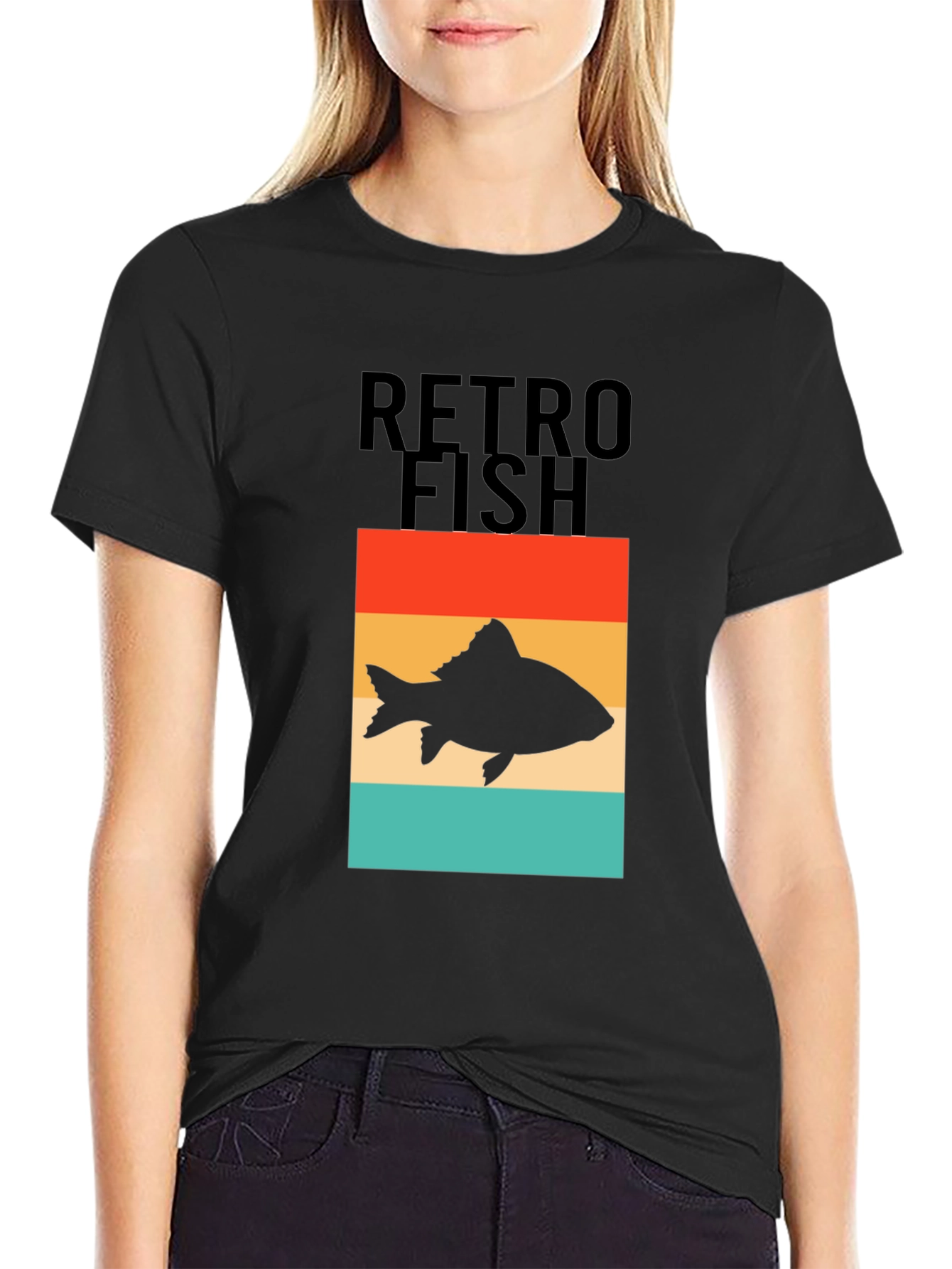 Retro Fish Graphic T-Shirt - Angler Style