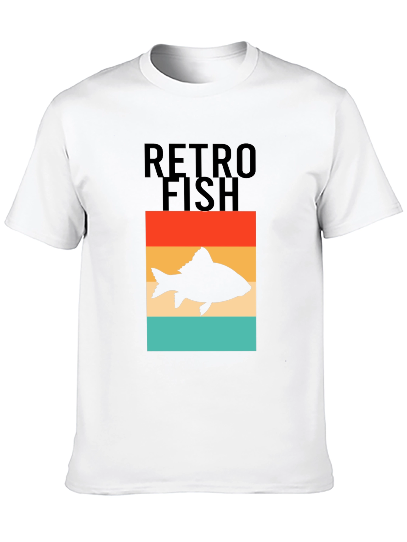 Retro Fish Graphic T-Shirt - Angler Style