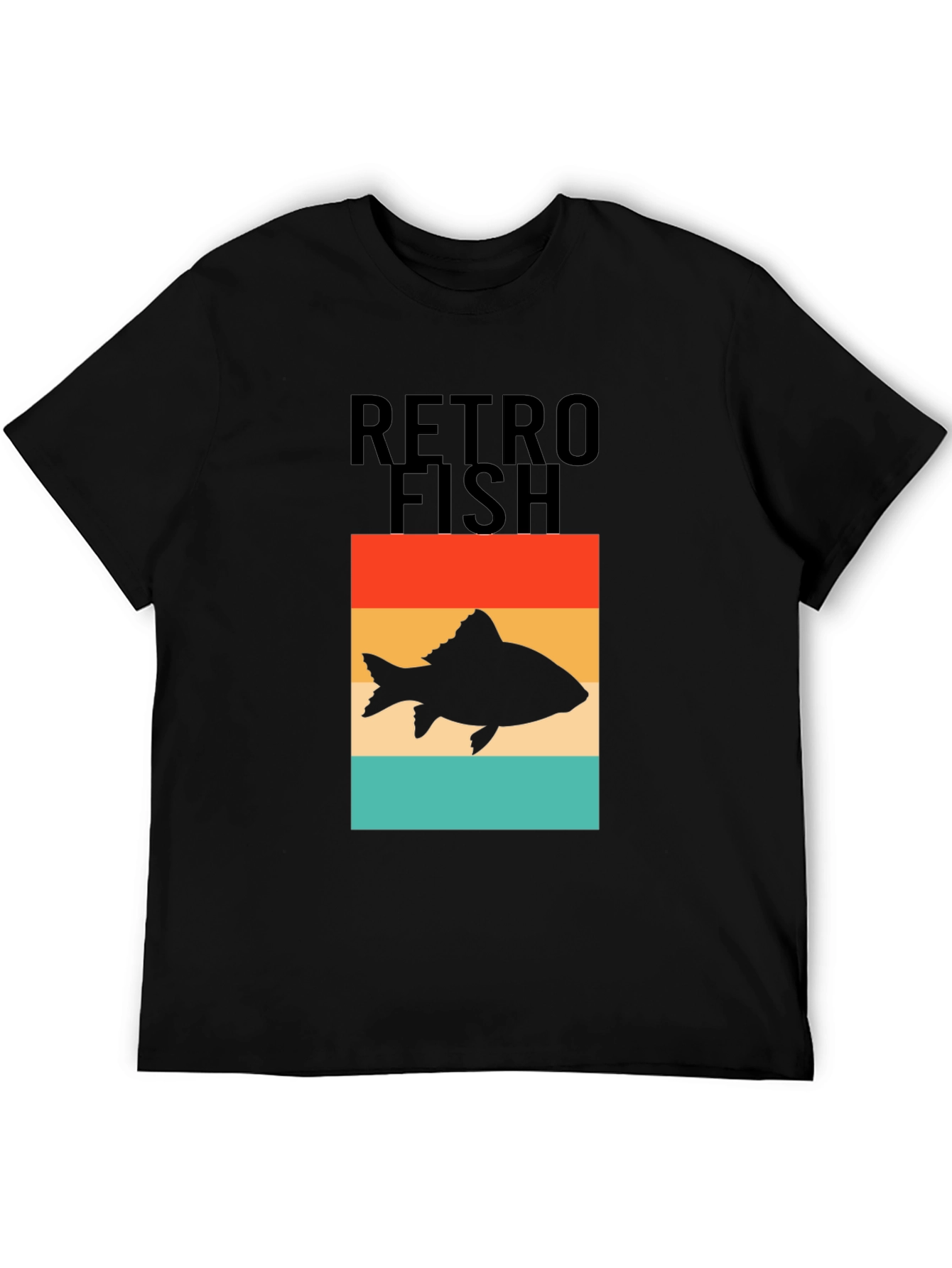Retro Fish Graphic T-Shirt - Angler Style