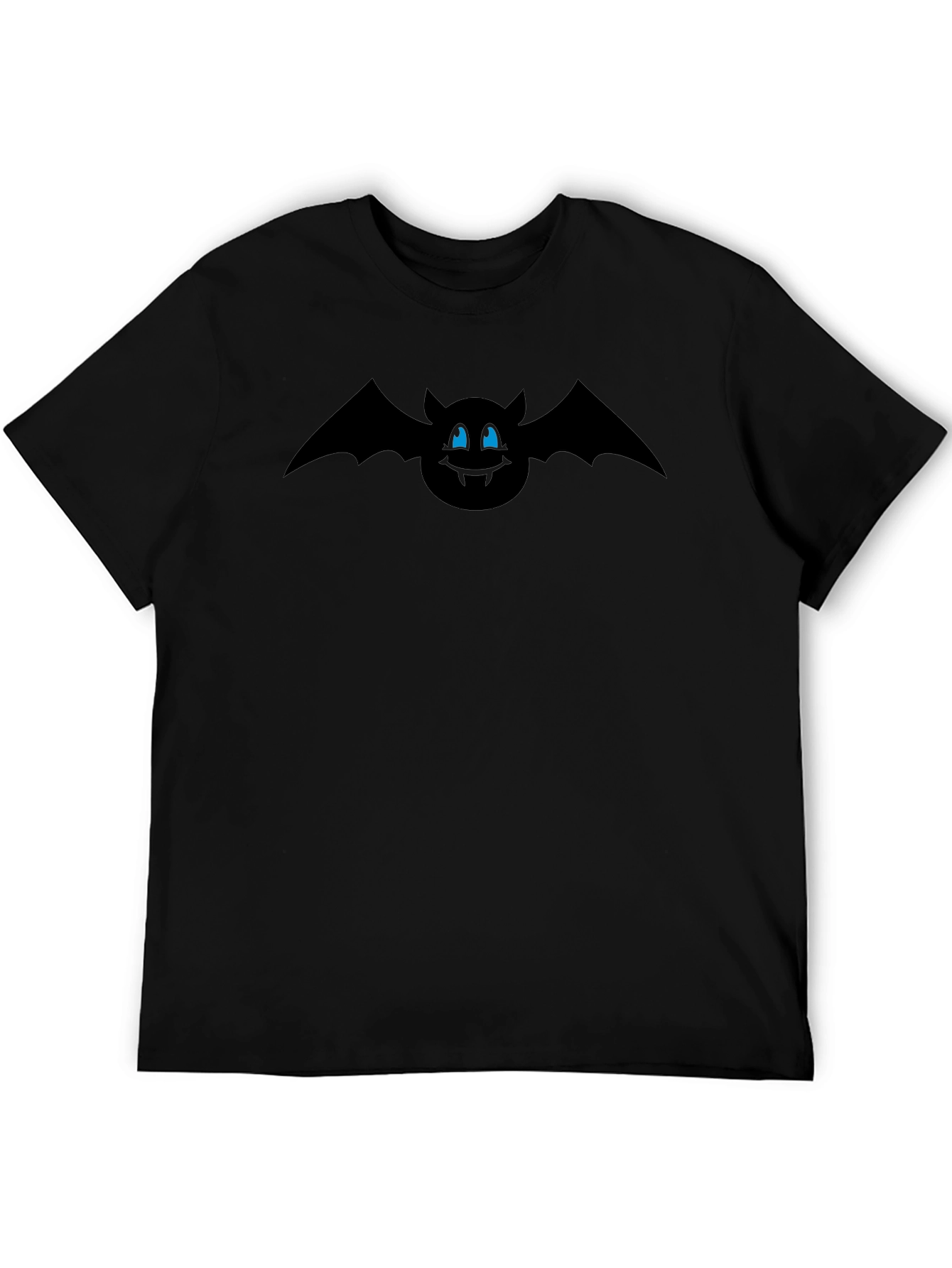 Black Bat Graphic Tee - Halloween Fun!